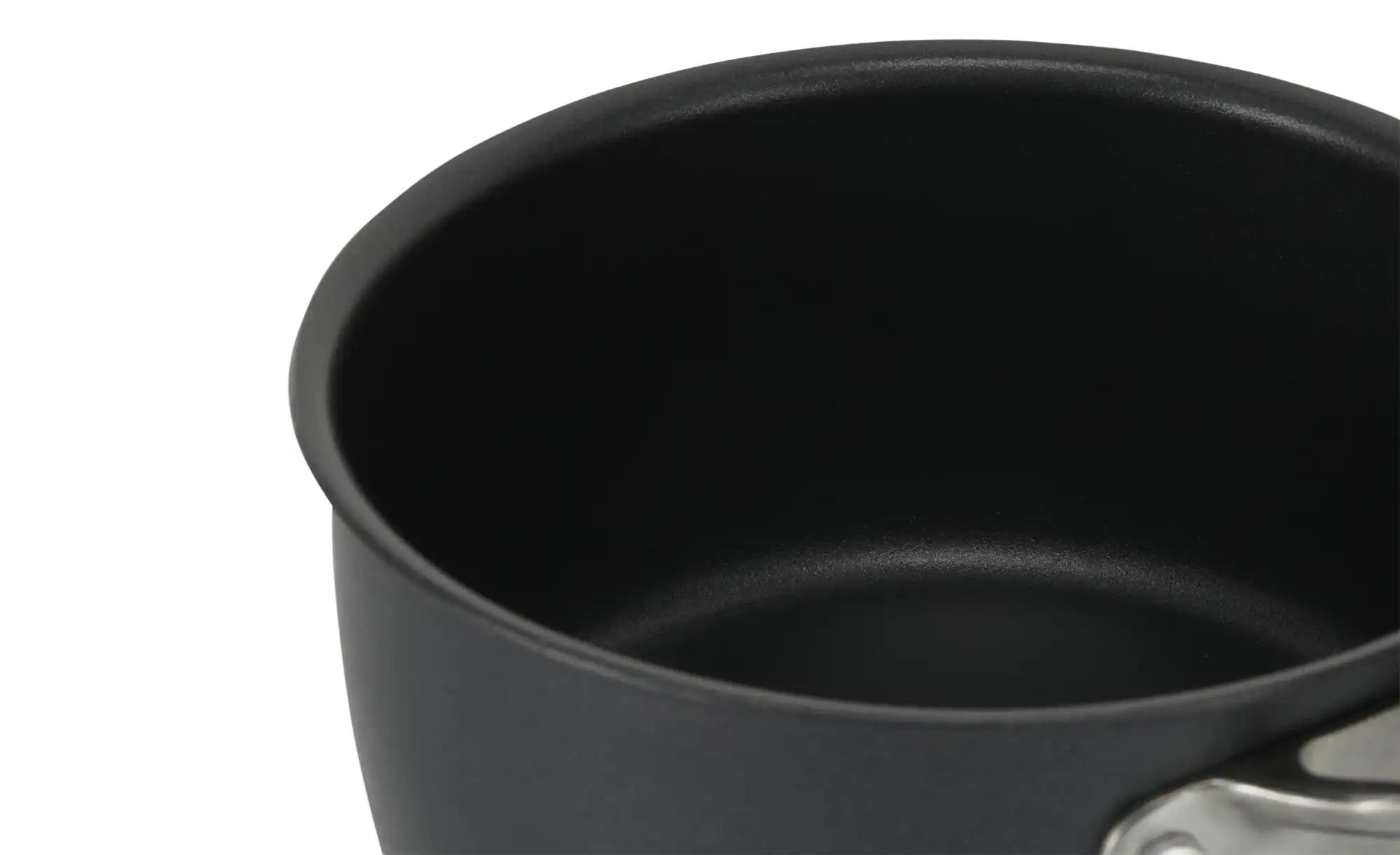 Thumbnail - Meisterkoch Kasserolle LOTUS ¦ schwarz ¦ Carbonstahl ¦ Maße (cm): H: 8 Ø: 16 Töpfe & Pfannen & Zubehör > Töpfe - Höffn...