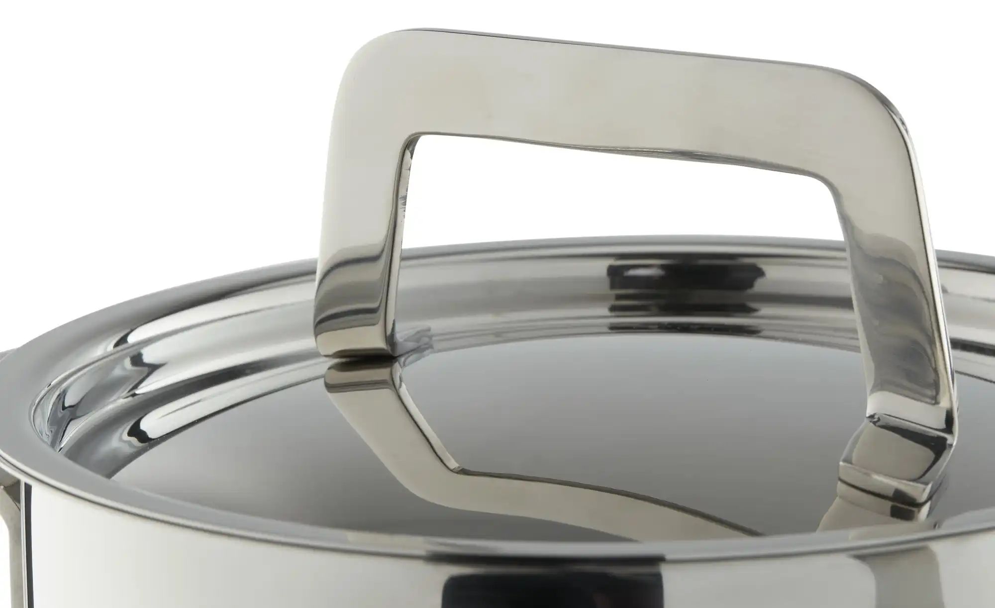 Thumbnail - Meisterkoch Topfset NOVUS ¦ silber ¦ Edelstahl Töpfe & Pfannen & Zubehör > Topf und Pfannen-Sets - Höffner