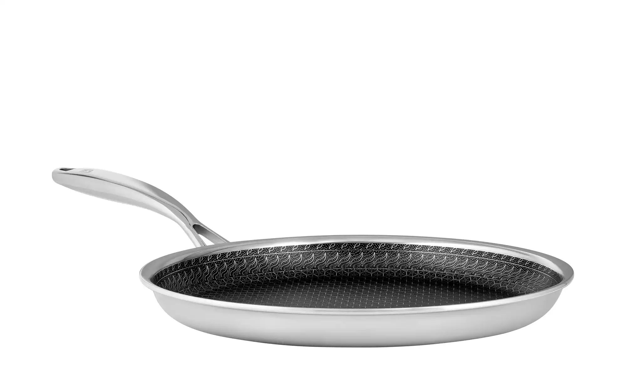 Hensslers Crêpe- und Omelett-Pfanne   ¦ silber ¦ Edelstahl Ø: 26 Töpfe & Pf günstig online kaufen