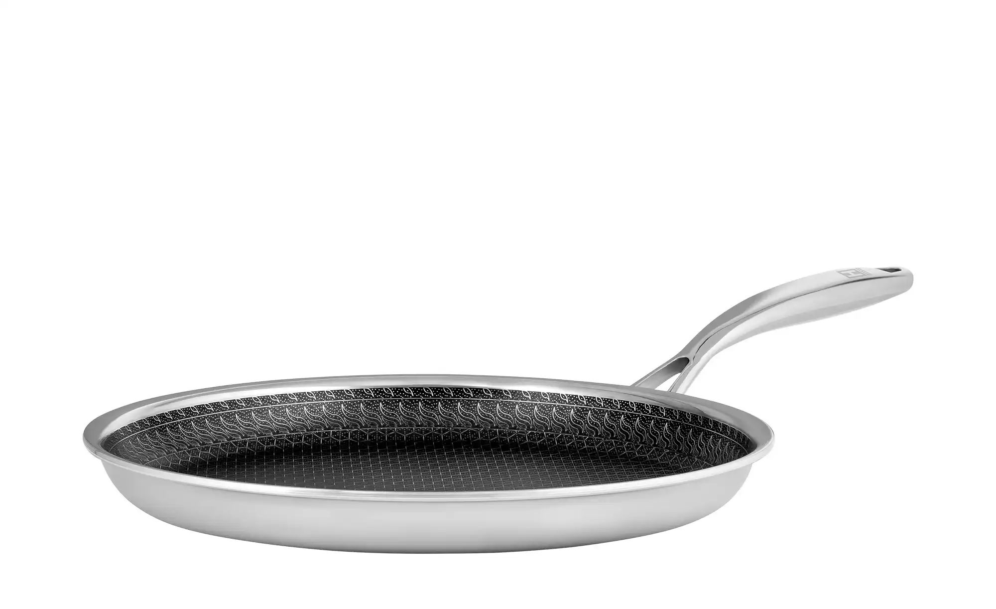 Hensslers Crêpe- und Omelett-Pfanne   ¦ silber ¦ Edelstahl Ø: 26 Töpfe & Pf günstig online kaufen