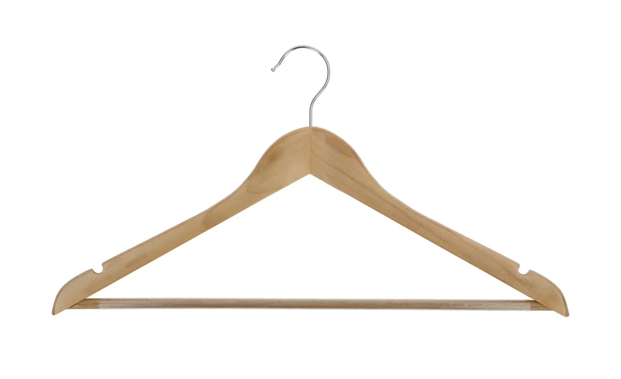 Thumbnail - KHG Kleiderbügel 8er Set ¦ Hartholz ¦ Maße (cm): B: 44,5 H: 23 T: 1.2 Aufbewahrung > Kleiderbügel - Höffner