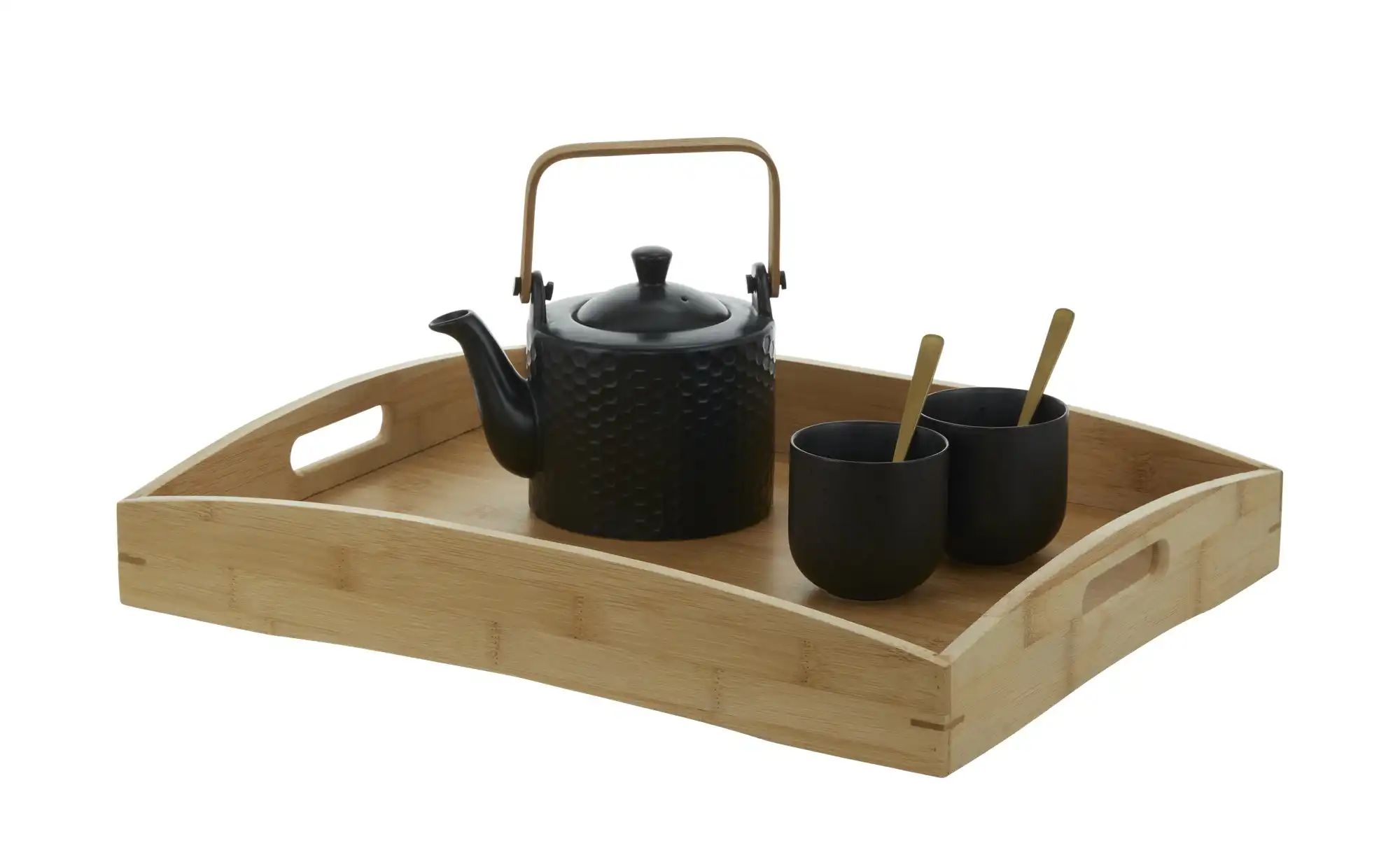 KHG Tablett   ¦ Bambus ¦ Maße (cm): B: 36 H: 6,7 Küchenzubehör & Helfer > T günstig online kaufen