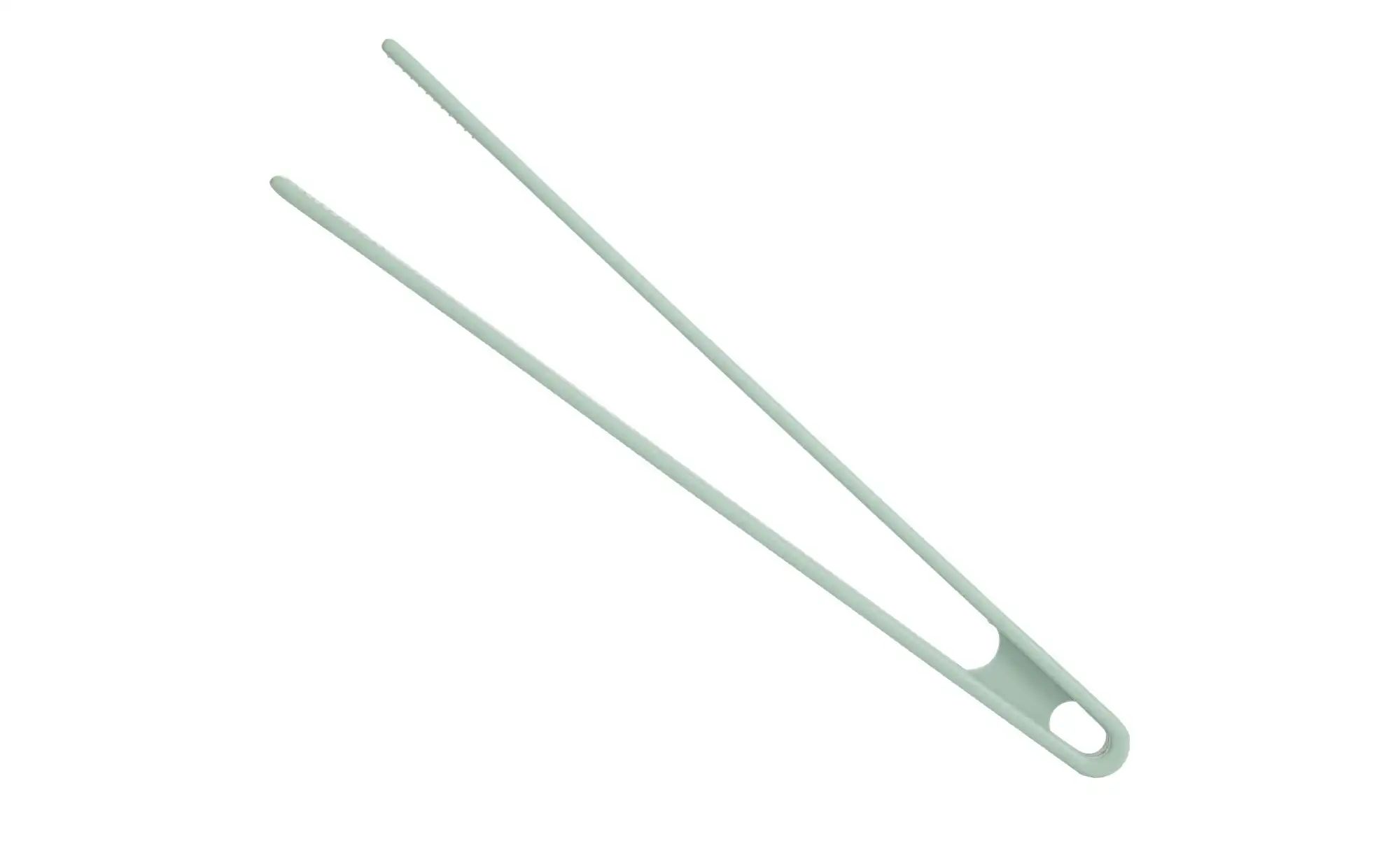 KHG Küchenzange   ¦ grün ¦ Silikon,Edelstahl ¦ Maße (cm): B: 5,5 H: 1,5 Küc günstig online kaufen