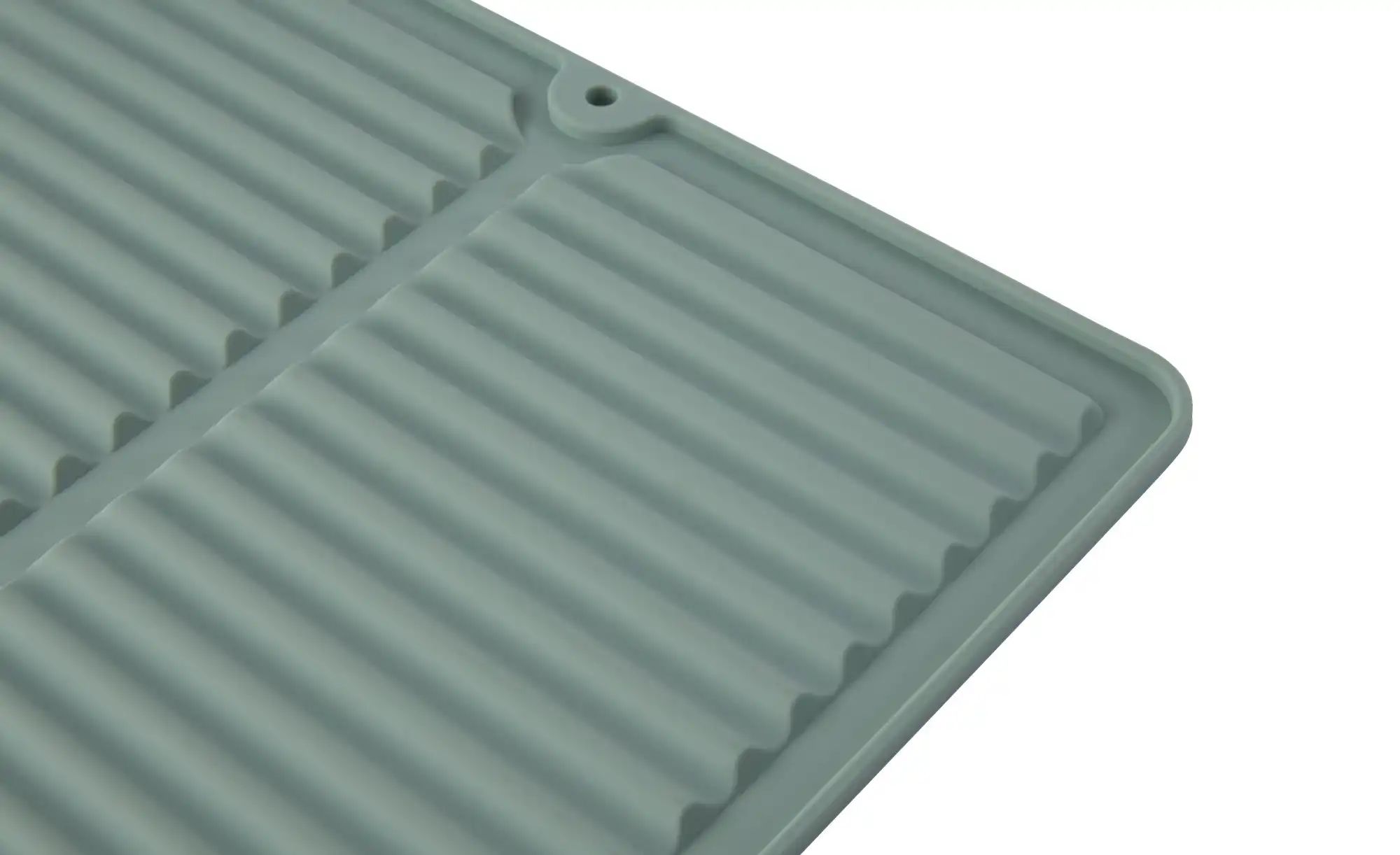 KHG Abtropfmatte   ¦ grün ¦ Silikon ¦ Maße (cm): B: 32 H: 0,8 Küchenzubehör günstig online kaufen