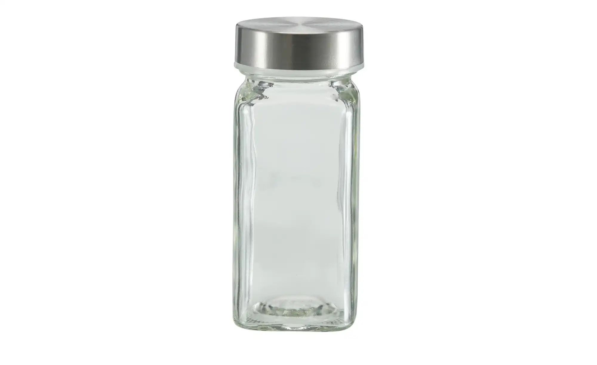KHG Streuer-Set    ¦ Glas,Edelstahl,Papier ¦ Maße (cm): B: 10 H: 22 Küchenz günstig online kaufen
