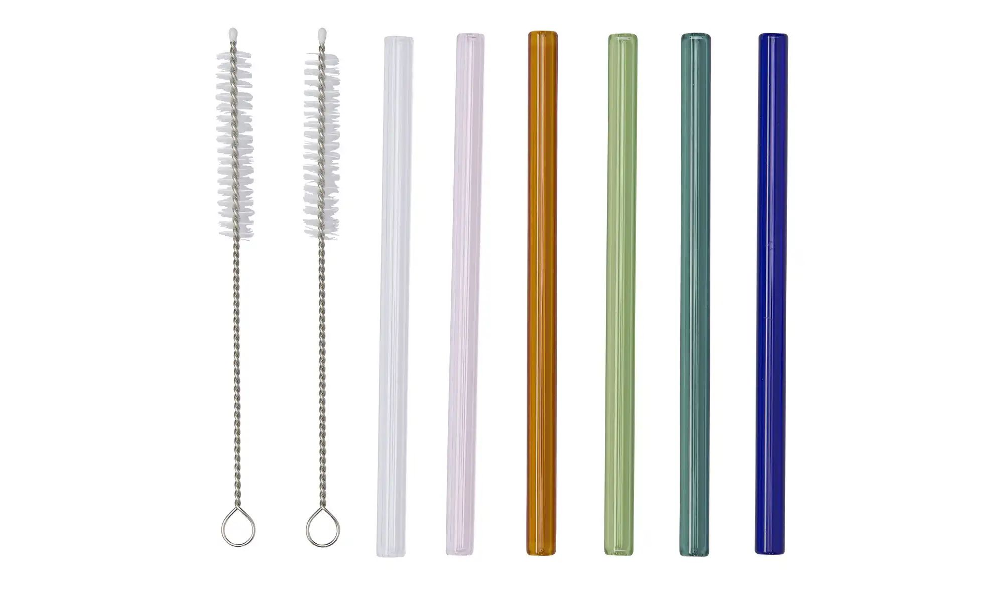 Peill+Putzler Glas-Trinkhalm-Set   ¦ transparent/klar ¦ Glas Ø: 0.8 Küchenz günstig online kaufen