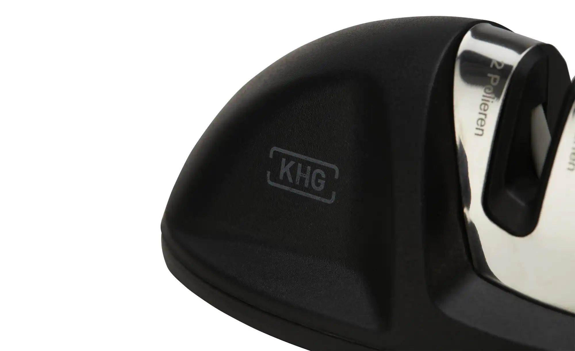 KHG Messerschärfer   ¦ schwarz ¦ Kunststoff ¦ Maße (cm): B: 5 H: 5 Küchenzu günstig online kaufen