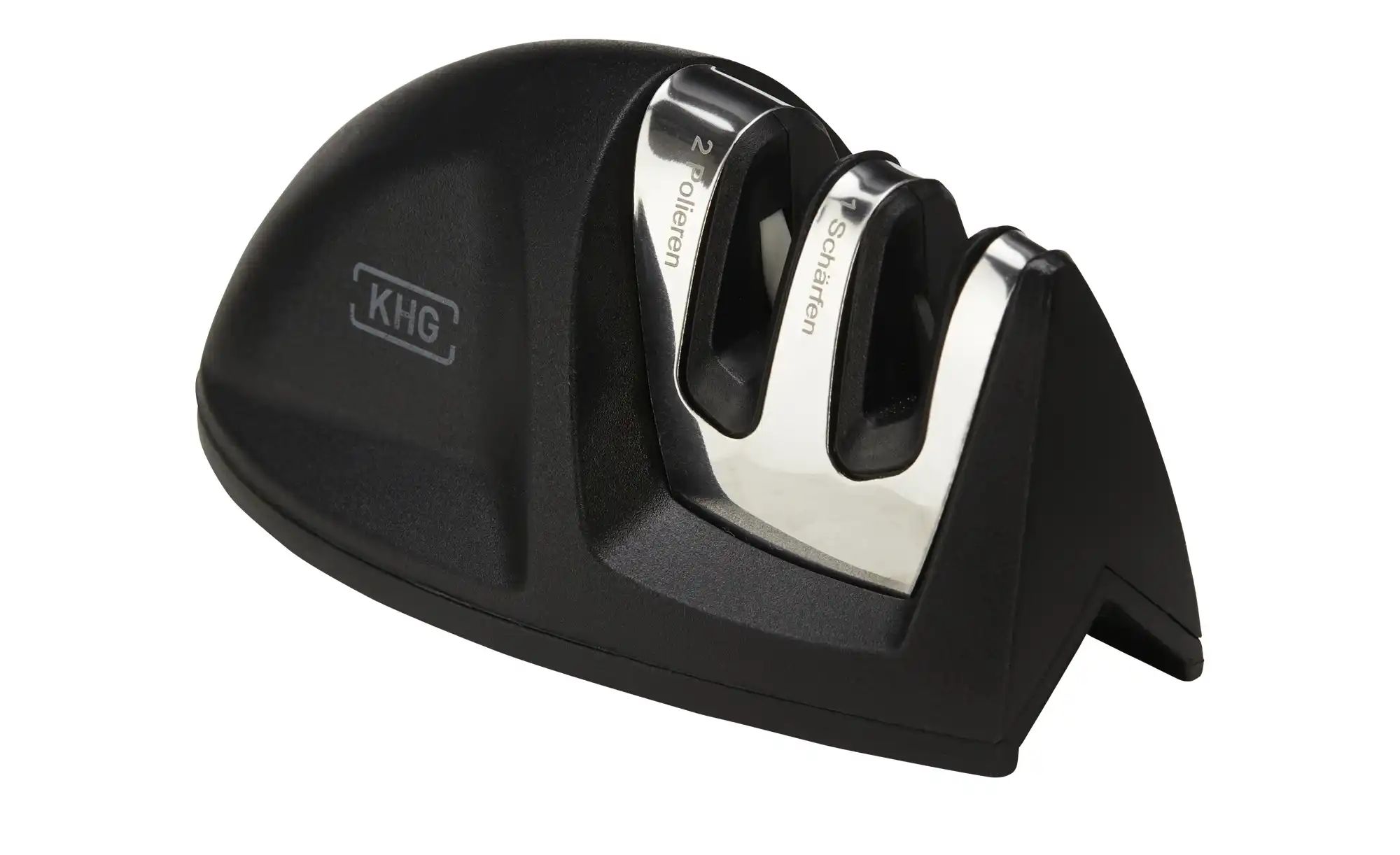 KHG Messerschärfer   ¦ schwarz ¦ Kunststoff ¦ Maße (cm): B: 5 H: 5 Küchenzu günstig online kaufen