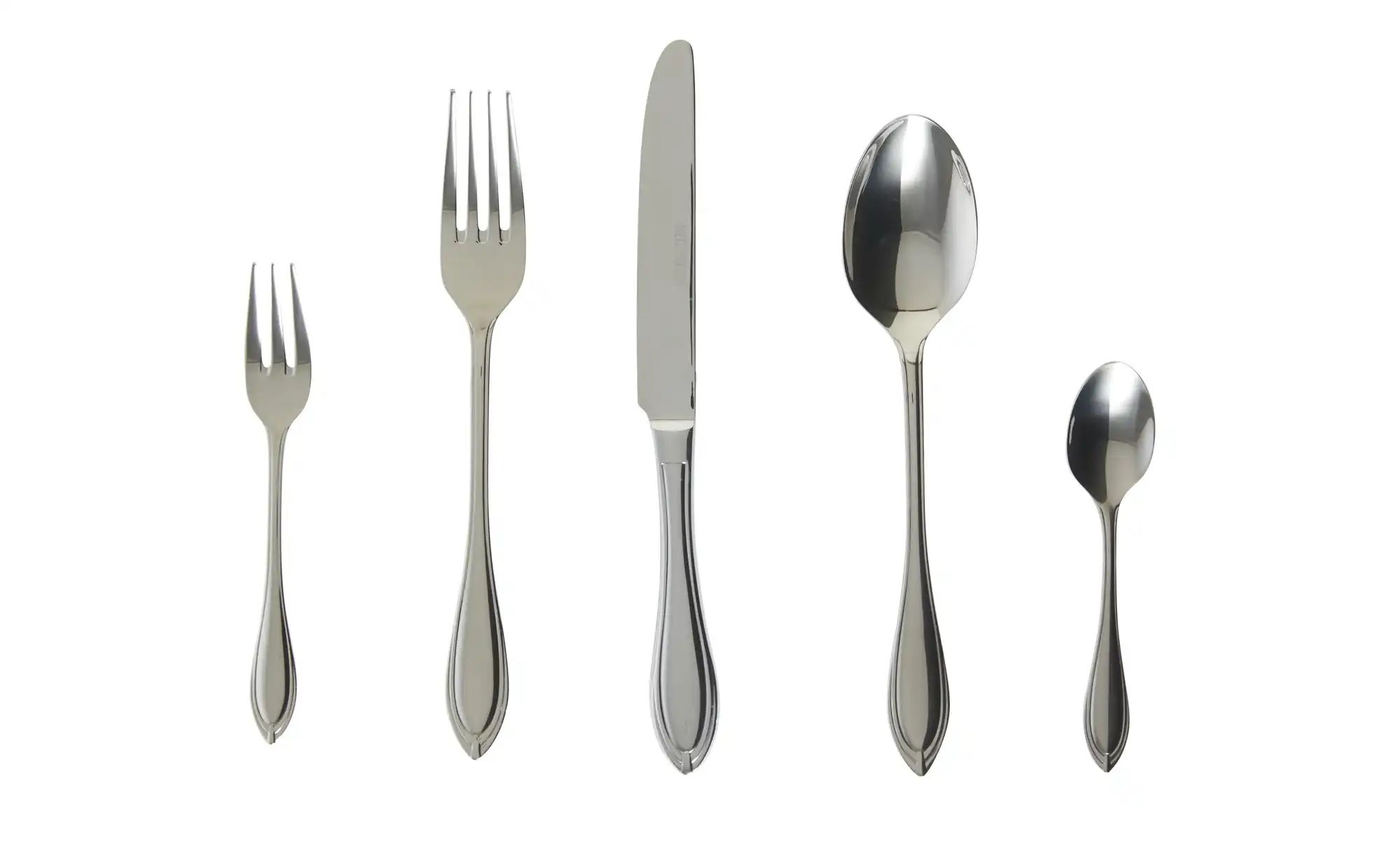Meisterkoch Besteckset  Carpo ¦ silber ¦ Edelstahl Besteck > Besteck-Sets - günstig online kaufen