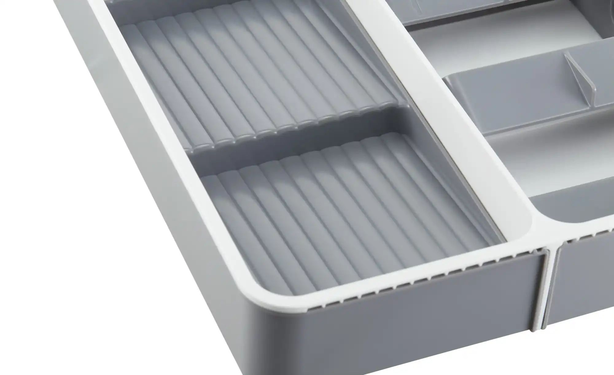 Thumbnail - KHG Schubladenorganizer   ¦ grau ¦ Kunststoff ¦ Maße (cm): B: 26,8 H: 5,6 Küchenzubehör & Helfer > Besteckkästen & Gesch...