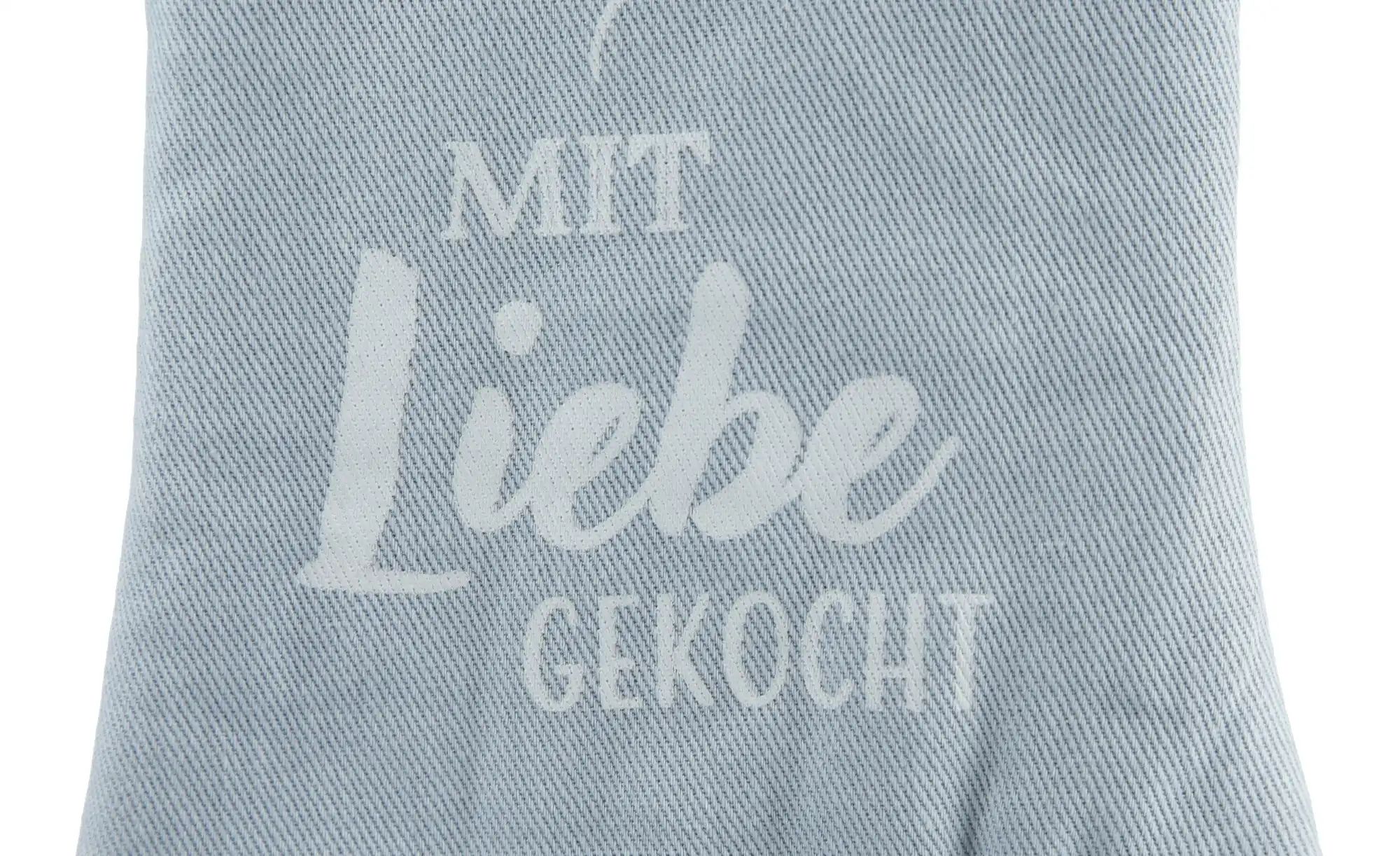 Thumbnail - KHG Topfhandschuh   ¦ blau ¦ 100% Baumwolle ¦ Maße (cm): B: 33 Tischwäsche & Küchentextilien > Ofenhandschuhe & Topflapp...