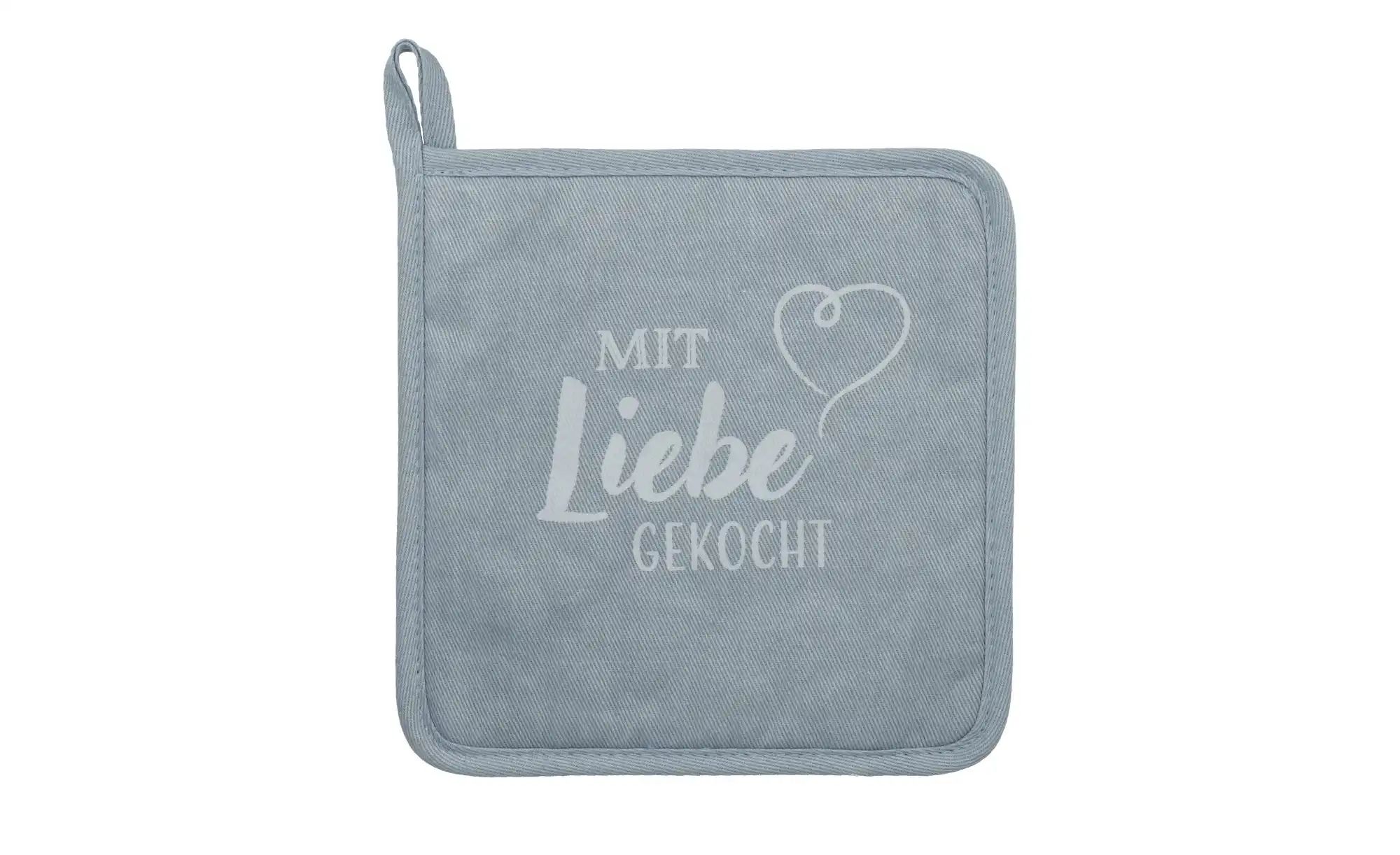 KHG Topflappen   ¦ grün ¦ 100% Baumwolle ¦ Maße (cm): B: 20 Tischwäsche & K günstig online kaufen