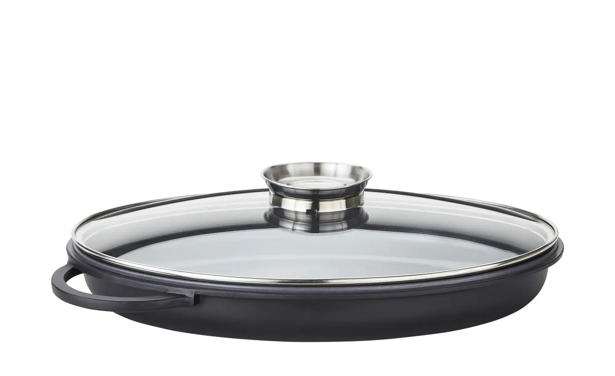 Meisterkoch Bräter  GUSTUS ¦ schwarz ¦ Aluminium-Guss,Edelstahl ¦ Maße (cm) günstig online kaufen