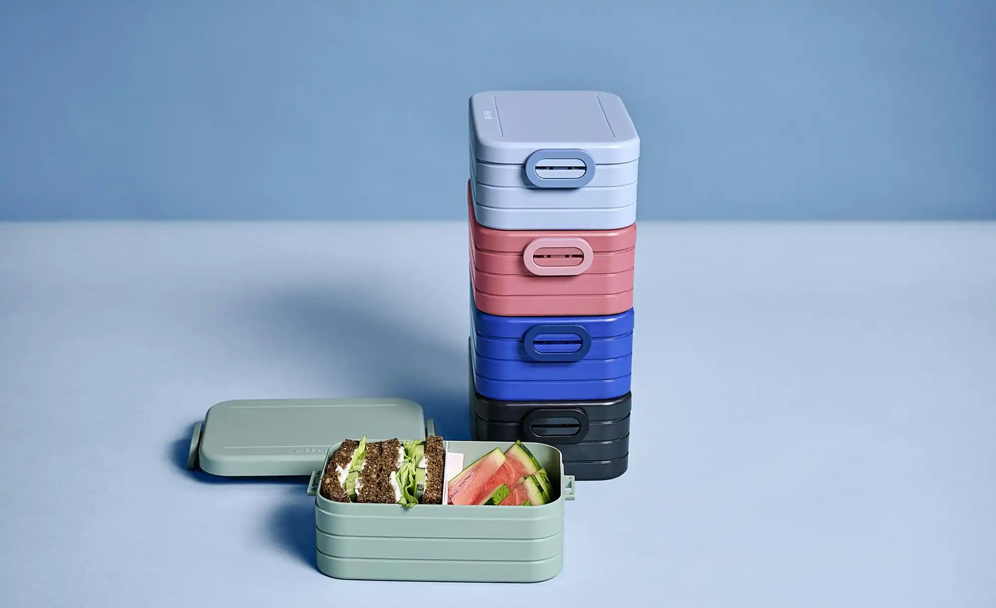 Mepal Lunchbox  Take a break ¦ schwarz ¦ Kunststoff ¦ Maße (cm): B: 12 H: 6 günstig online kaufen