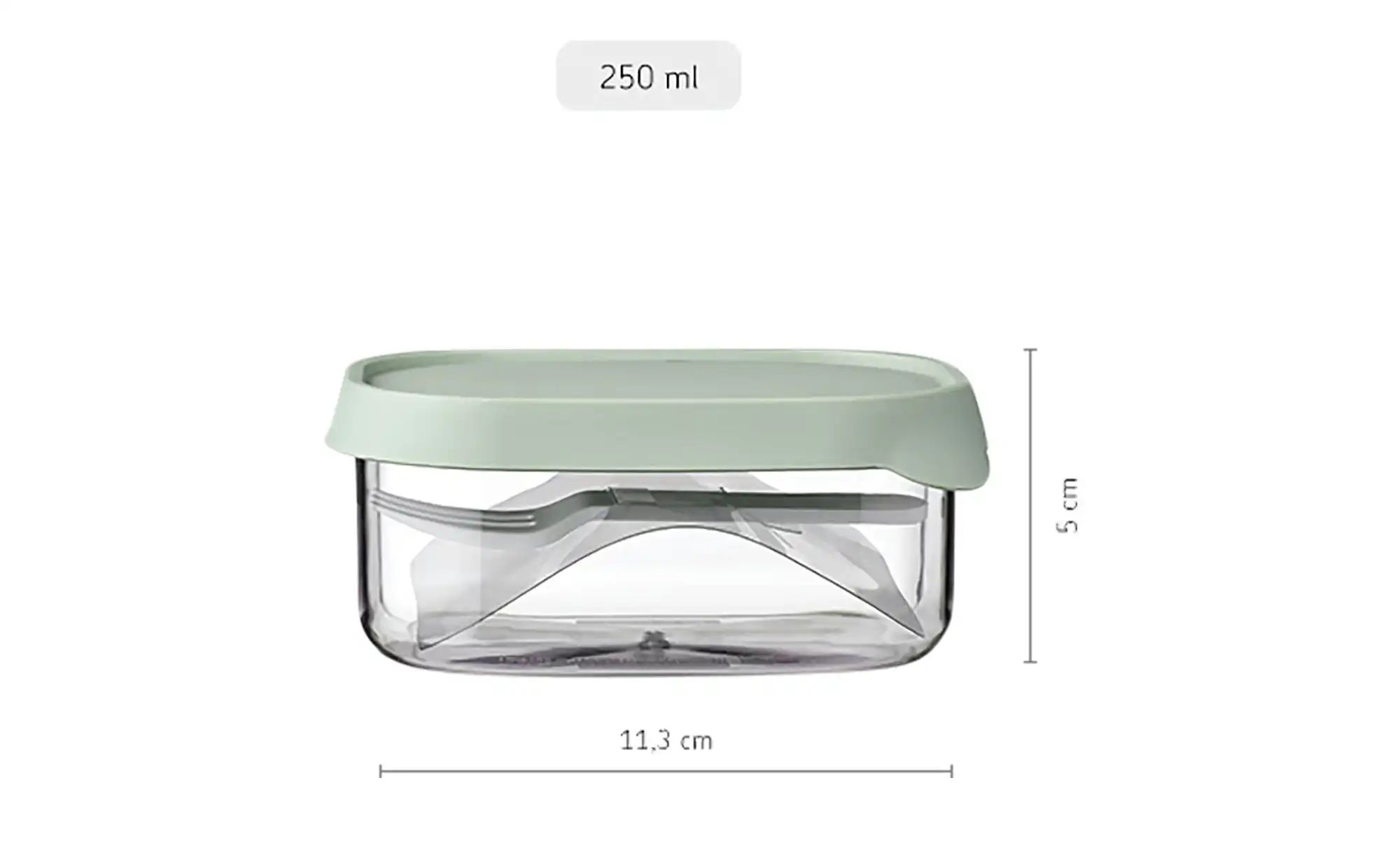 Thumbnail - Mepal Fruchtbox  Take a Break ¦ grün ¦ Kunststoff ¦ Maße (cm): B: 8 H: 5 Küchenzubehör & Helfer > Brot Aufbewahrung - Hö...