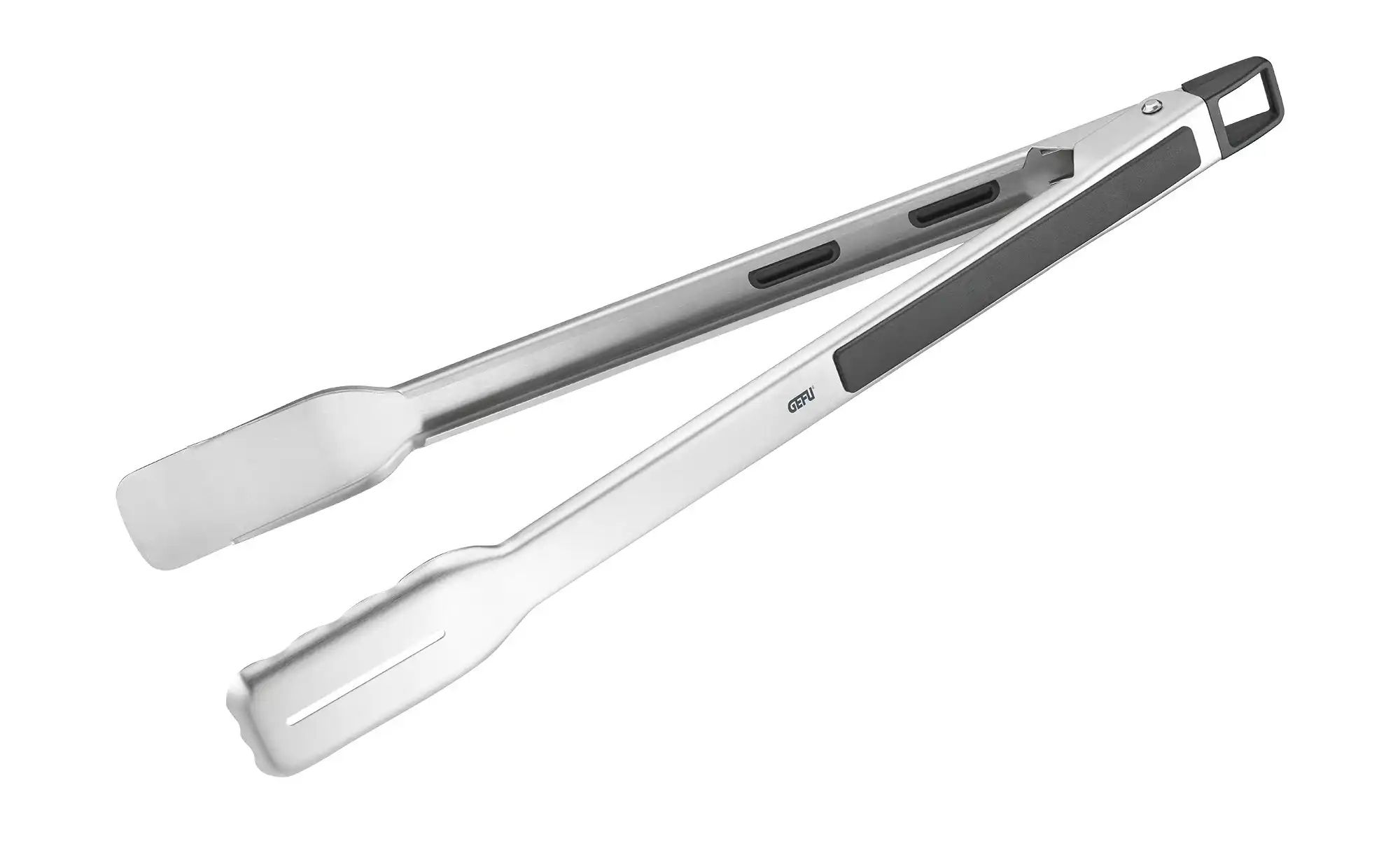Gefu Grillzange  BBQ ¦ silber ¦ Edelstahl,Kunststoff ¦ Maße (cm): B: 4 H: 3 günstig online kaufen