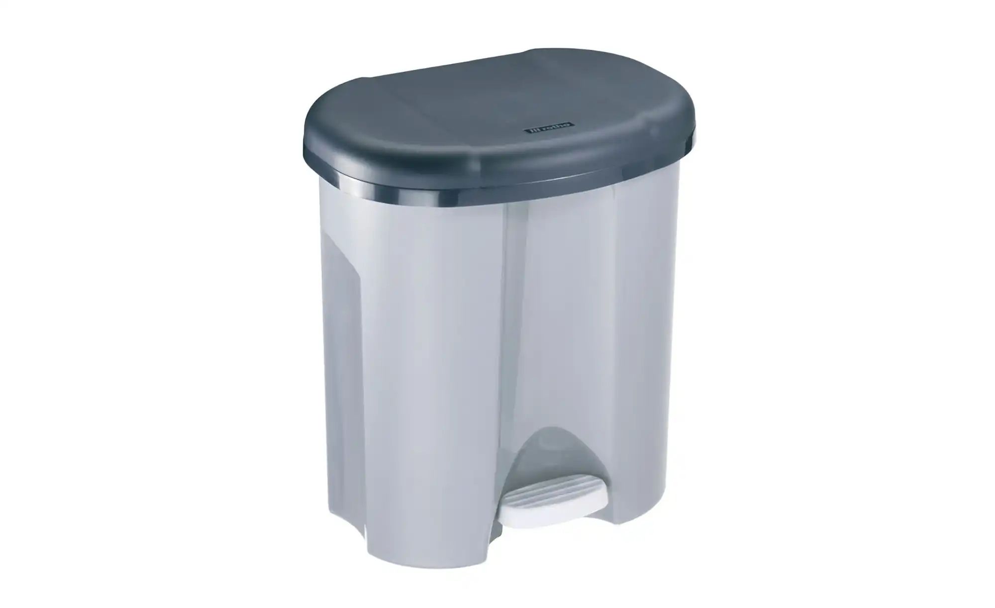 Rotho Abfalleimer  PILA ¦ silber ¦ Kunststoff ¦ Maße (cm): B: 39 H: 40,5 T: günstig online kaufen