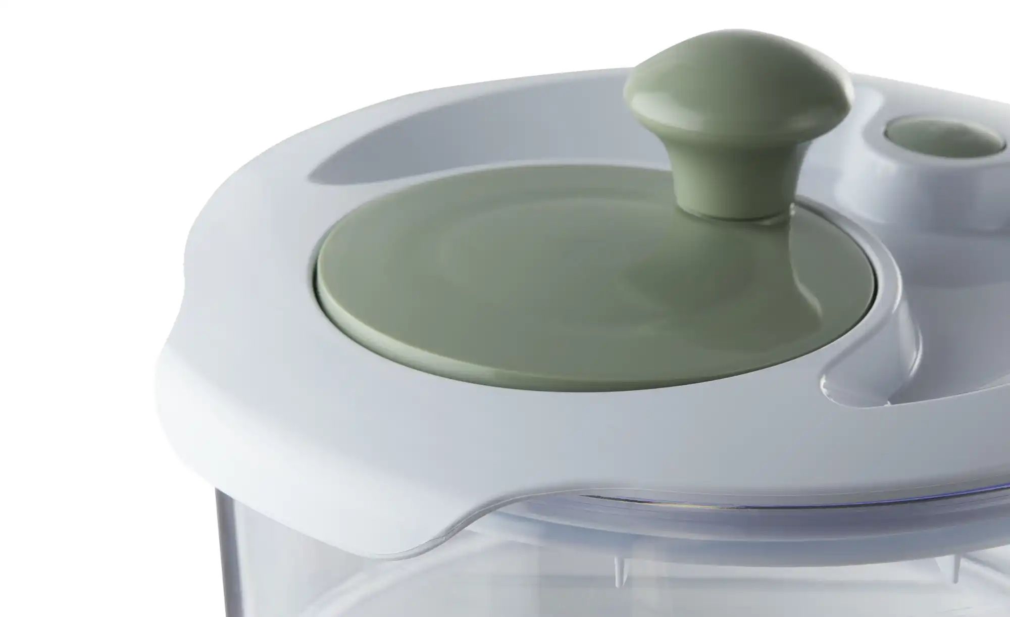 KHG Salatschleuder   ¦ weiß ¦ Kunststoff ¦ Maße (cm): B: 24,5 H: 18 Küchenz günstig online kaufen