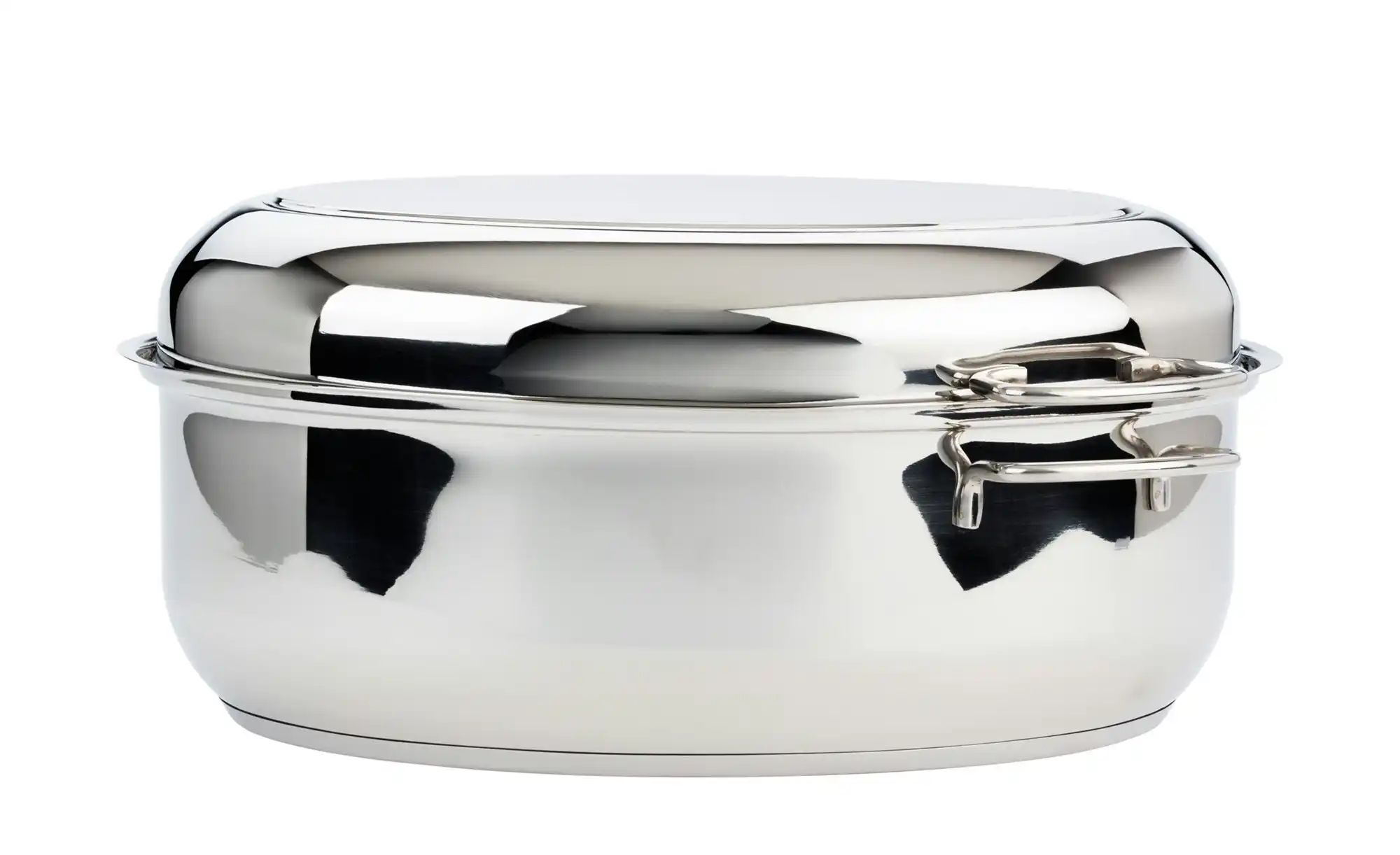 Thumbnail - Edelstahl- Bräter ¦ Edelstahl ¦ Maße (cm): B: 25,5 H: 18 Töpfe & Pfannen & Zubehör > Töpfe > Bräter - Höffner