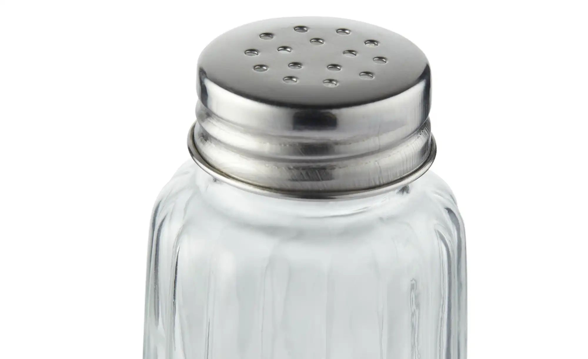 Gewürzstreuer   ¦ Glas,Edelstahl ¦ Maße (cm): H: 8  Ø: 4 Küchenzubehör & He günstig online kaufen