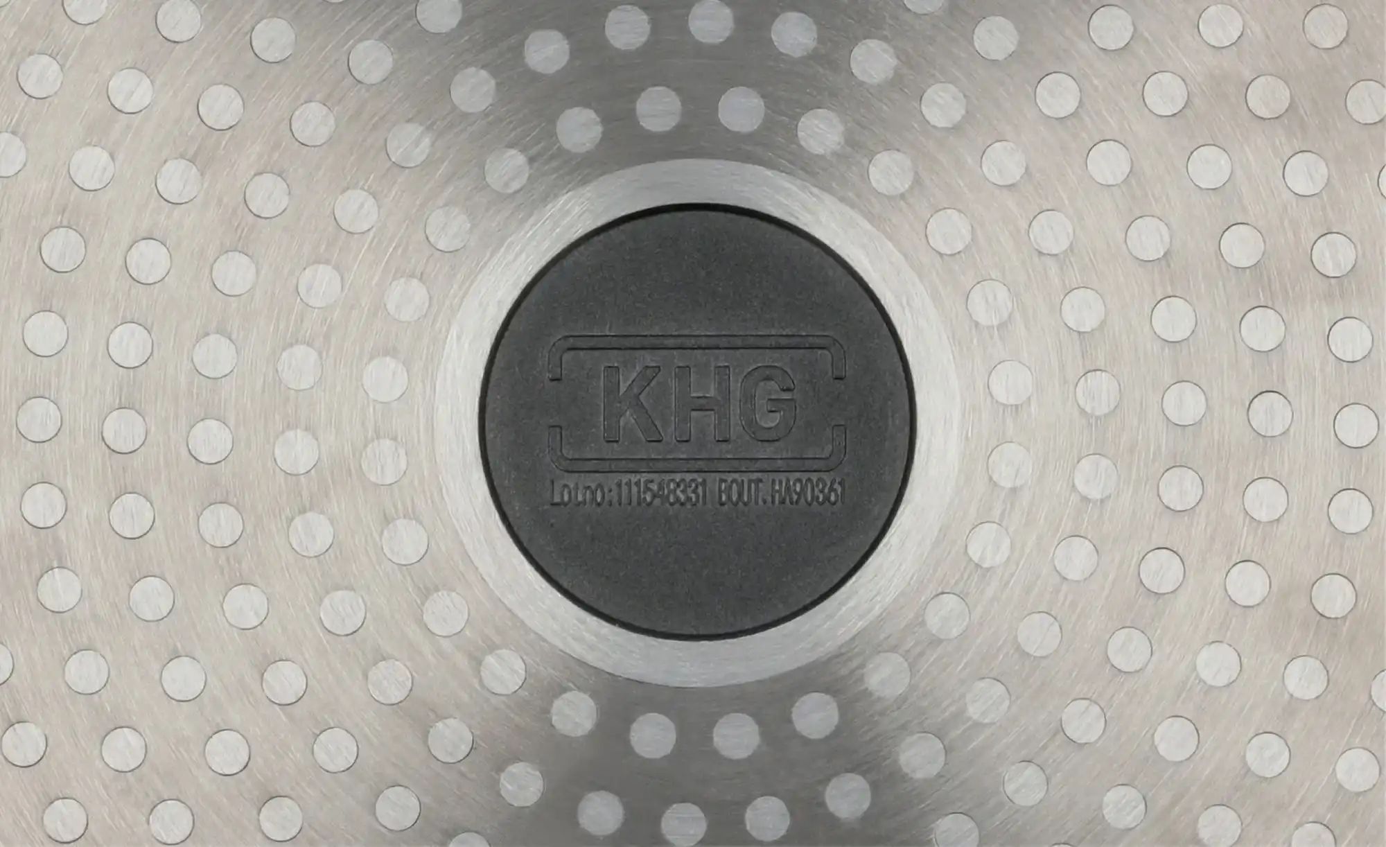 KHG Bratpfanne   ¦ schwarz ¦ Aluminium ¦ Maße (cm): H: 7  Ø: 28 Töpfe & Pfa günstig online kaufen