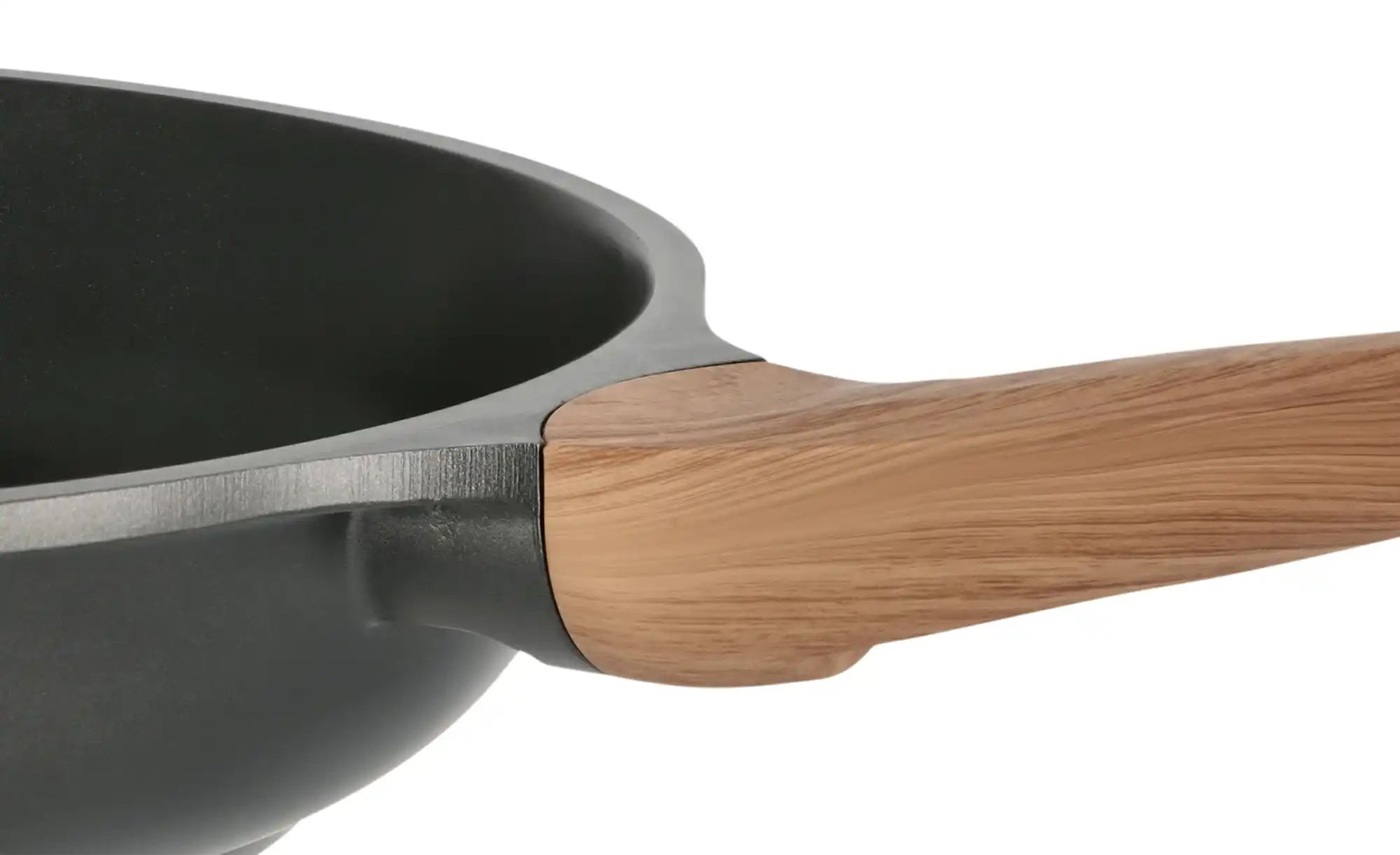 KHG Bratpfanne   ¦ schwarz ¦ Aluminium ¦ Maße (cm): H: 6  Ø: 28 Töpfe & Pfa günstig online kaufen