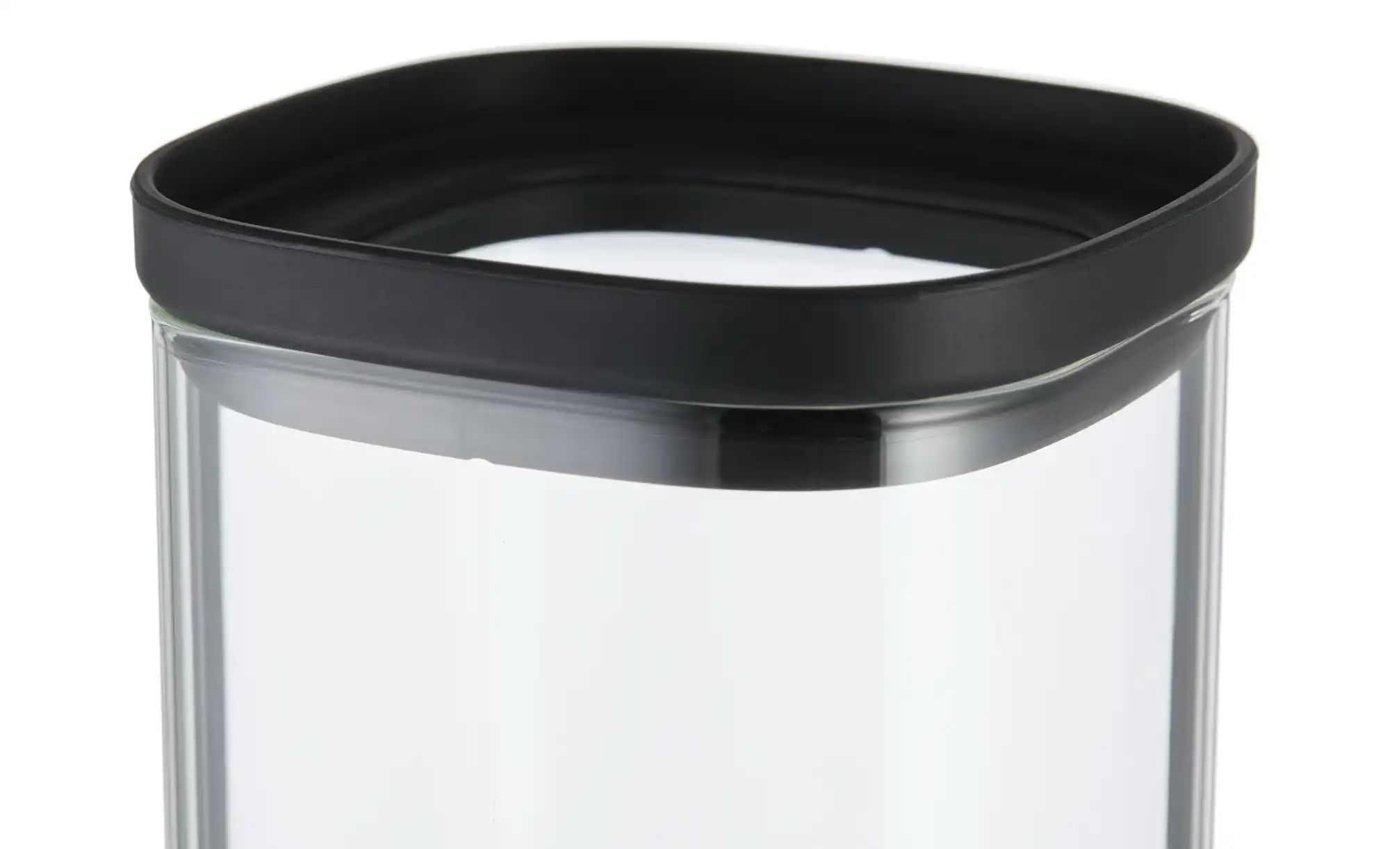 KHG Vorratsglas   ¦ Glas,Silikon ¦ Maße (cm): B: 10 H: 8,5 Küchenzubehör & günstig online kaufen