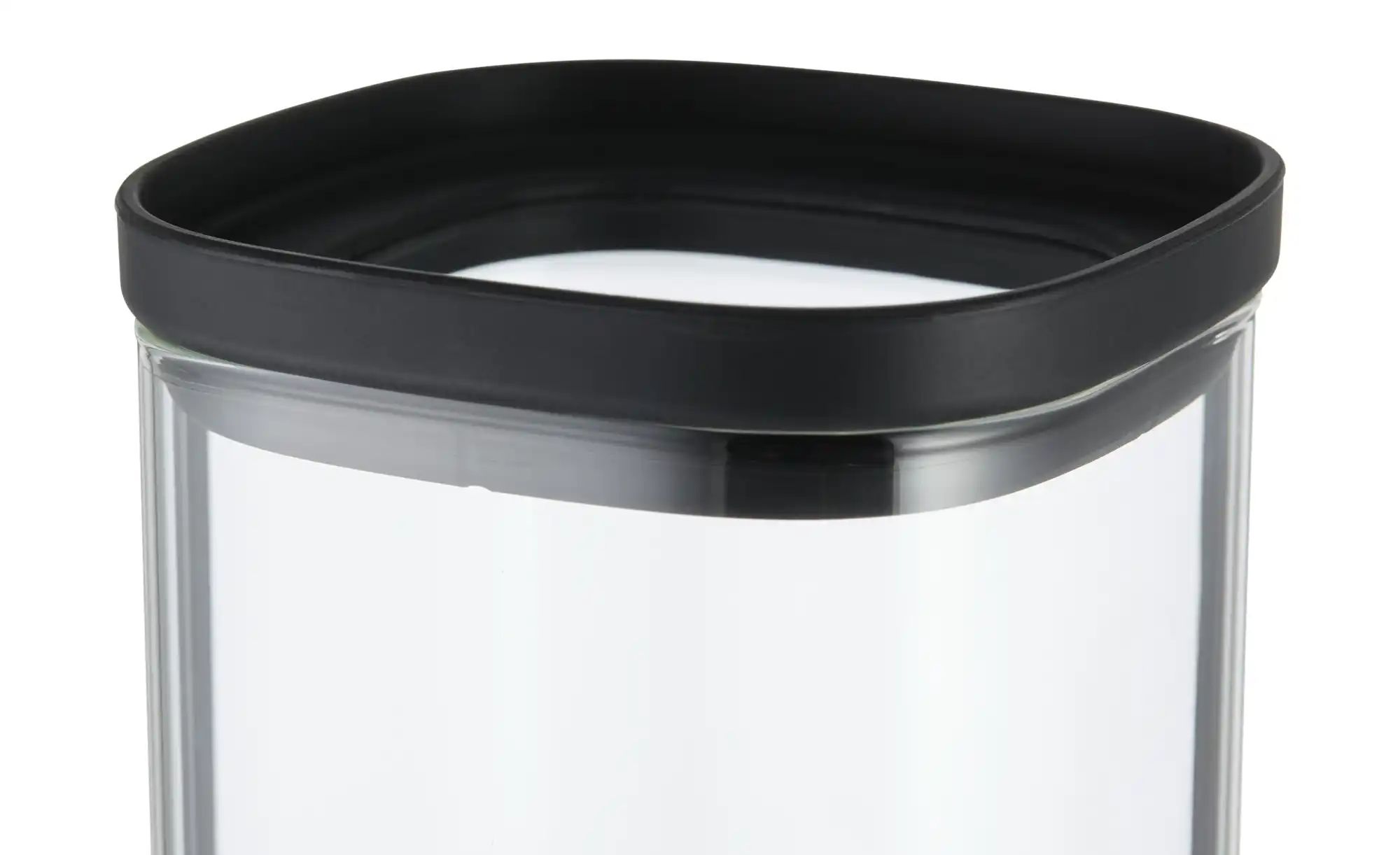 KHG Vorratsglas   ¦ Glas,Silikon ¦ Maße (cm): B: 11 H: 15,3 Küchenzubehör & günstig online kaufen