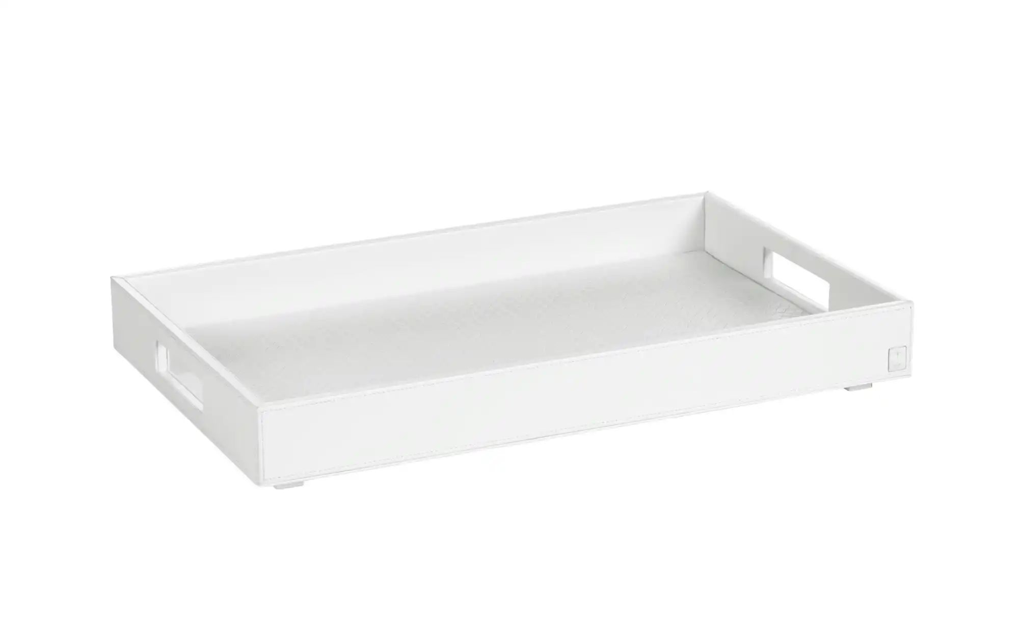 JOOP! Tablett   ¦ weiß ¦ Kunststoff ¦ Maße (cm): B: 52 H: 6 Küchenzubehör & günstig online kaufen