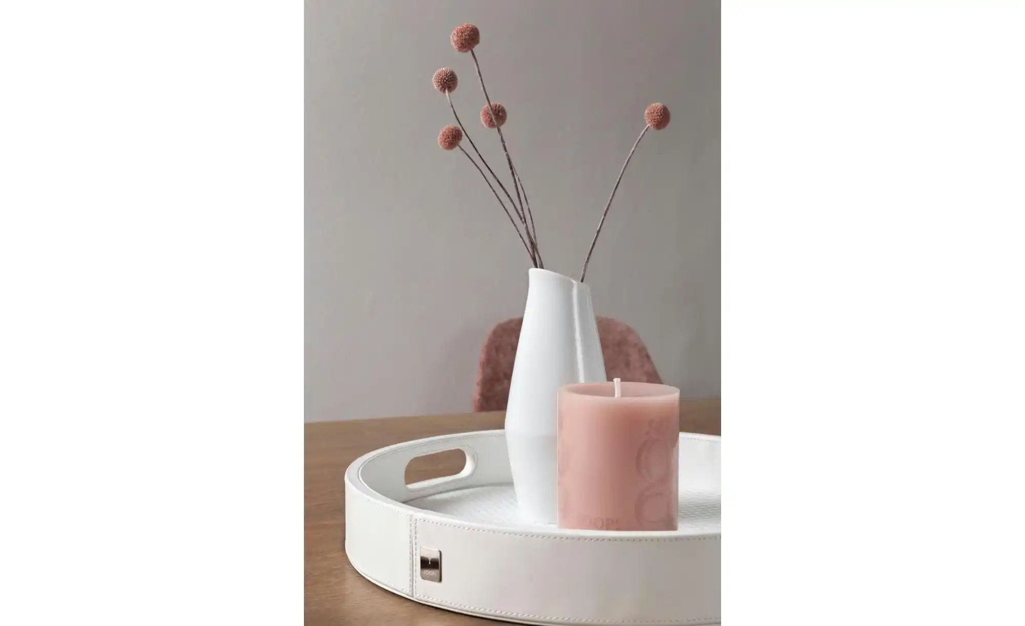 JOOP! Tablett   ¦ weiß ¦ Kunststoff ¦ Maße (cm): B: 36 H: 5,2 Küchenzubehör günstig online kaufen
