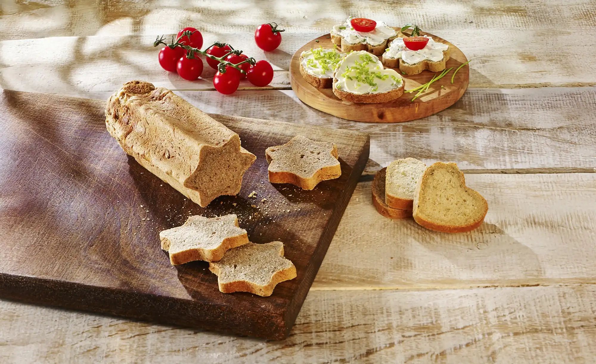 Birkmann Partybrot- Formen  Laib & Seele ¦ Metall ¦ Maße (cm): H: 23  Ø: 8. günstig online kaufen