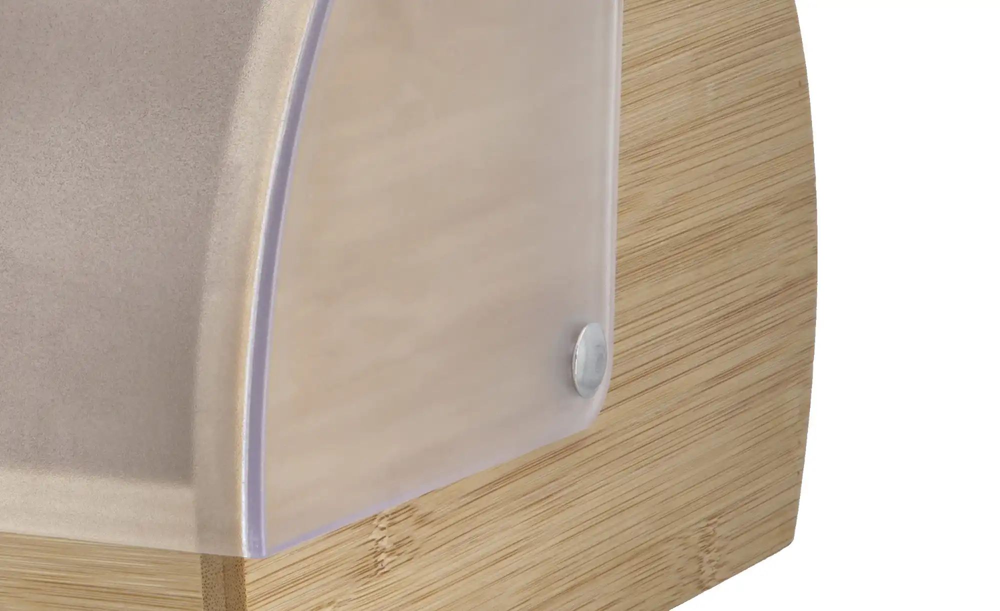 KHG Brotkasten   ¦ holzfarben ¦ Edelstahl,Bambus,Kunststoff ¦ Maße (cm): B: günstig online kaufen