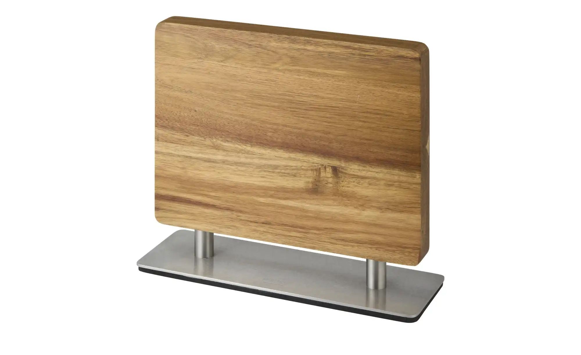 Meisterkoch Messerblock   ¦ Holz,Edelstahl ¦ Maße (cm): B: 10 H: 25 Küchenz günstig online kaufen