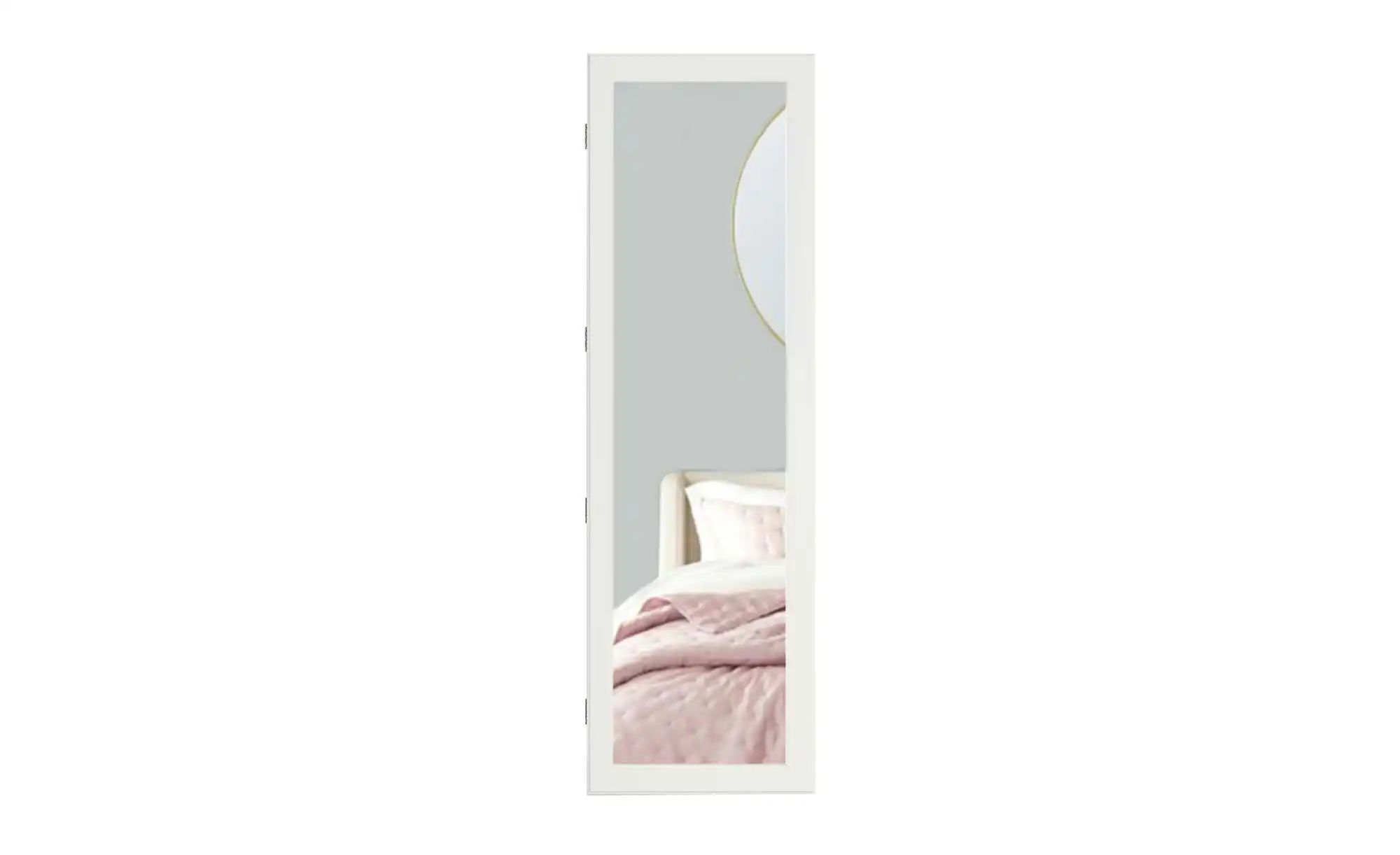 Wandspiegel   ¦ weiß ¦ Holzwerkstoff,Glas ¦ Maße (cm): B: 36,7 H: 120 Garde günstig online kaufen