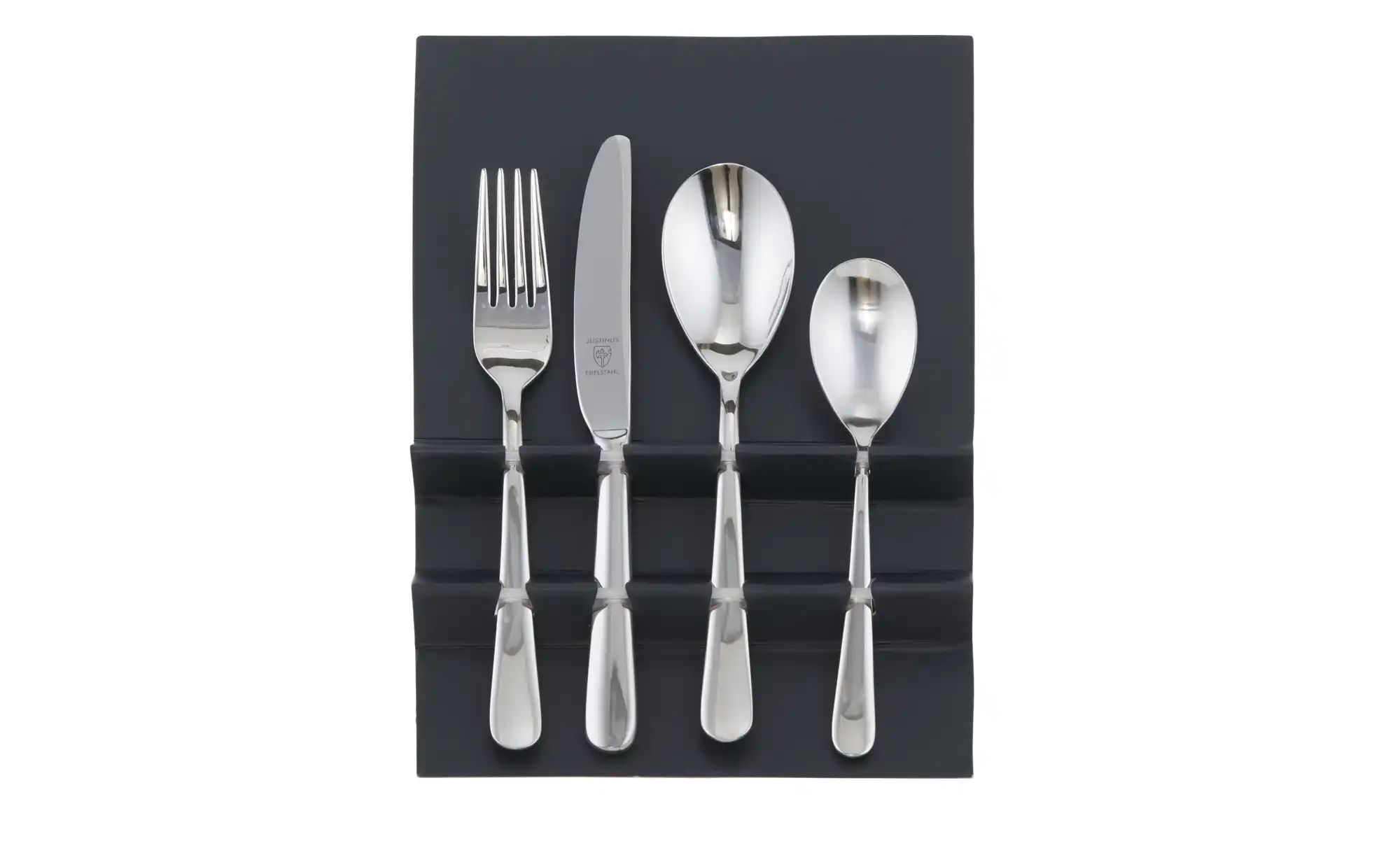 Thumbnail - Justinus Kinderbesteck  Aventus ¦ silber ¦ Edelstahl ¦ Maße (cm): B: 15 H: 2,7 Besteck > Besteck-Sets - Höffner