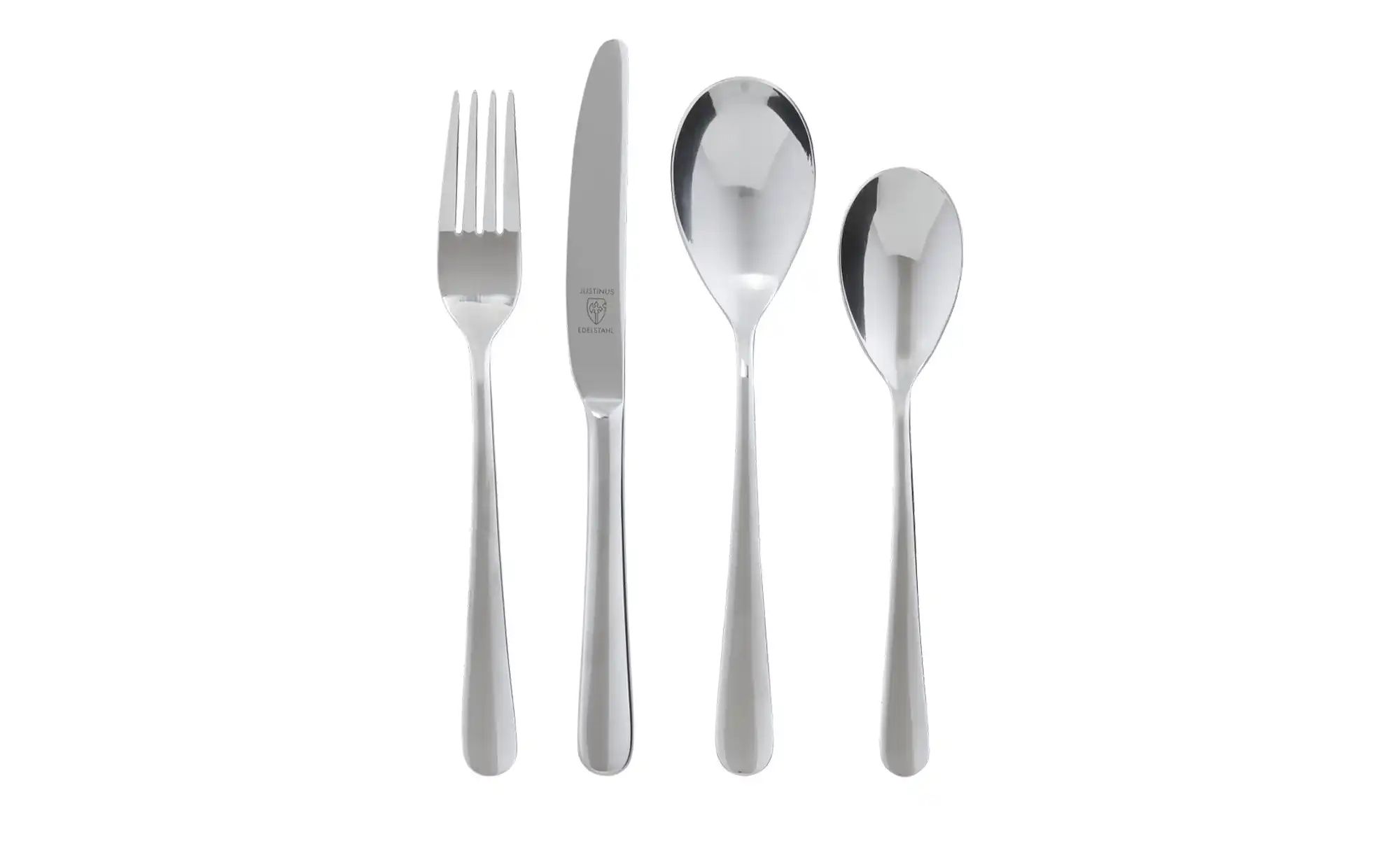 Justinus Kinderbesteck  Aventus ¦ silber ¦ Edelstahl ¦ Maße (cm): B: 15 H: günstig online kaufen