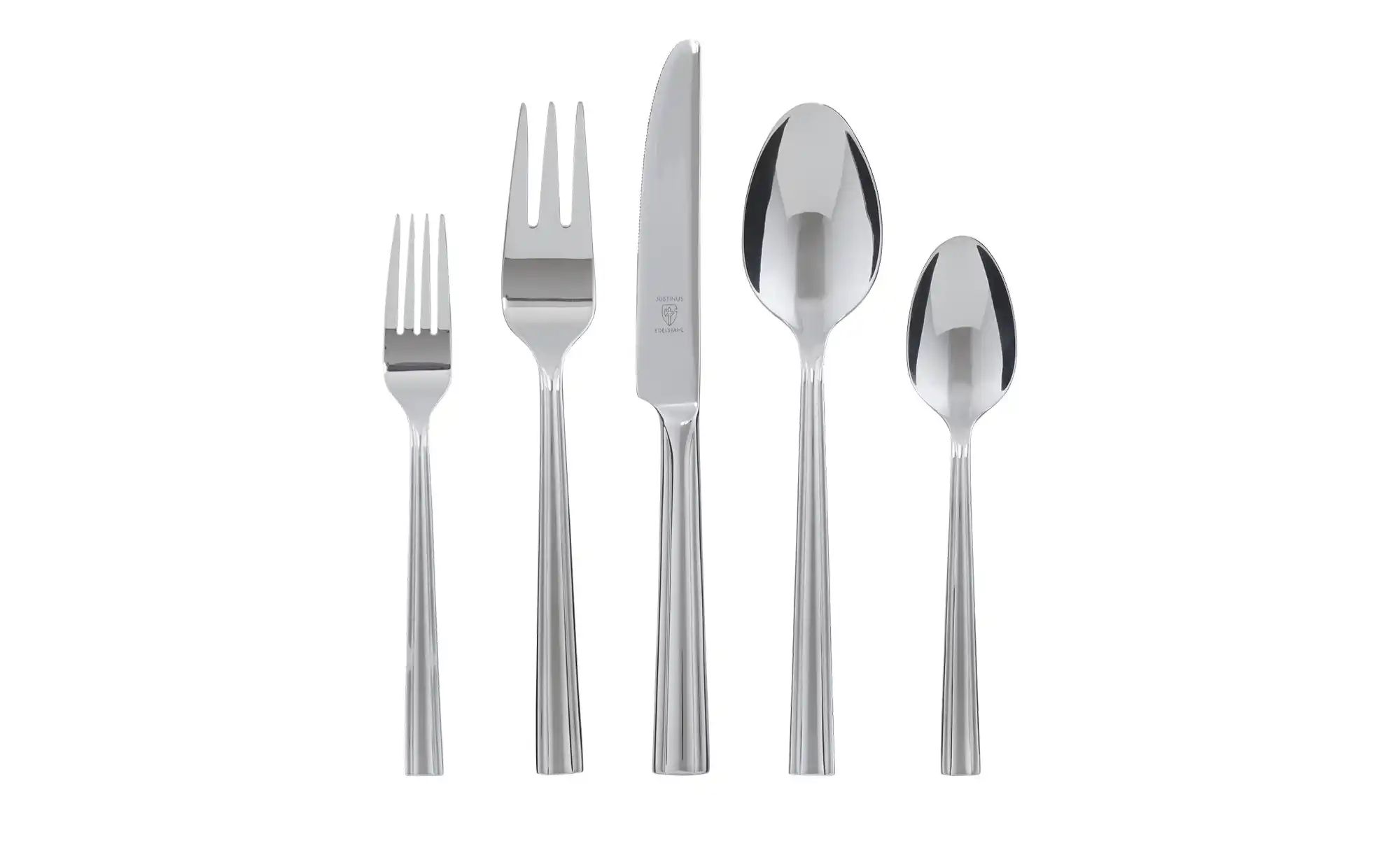 Justinus Besteckset  Art ¦ silber ¦ Edelstahl ¦ Maße (cm): B: 25 H: 5,2 Bes günstig online kaufen