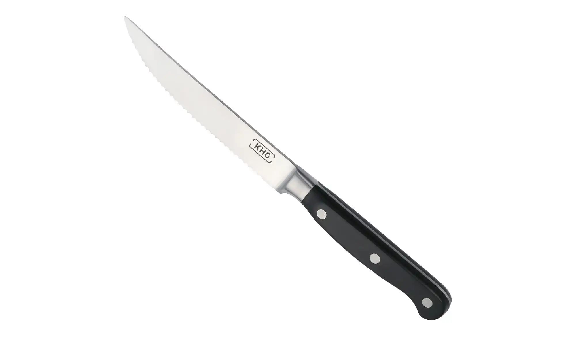 KHG Steakmesser ¦ Stahl,Kunststoff ¦ Maße (cm): B: 2 H: 1,2 Besteck > Küchenmesser > Küchenmesser einzeln - Höffner