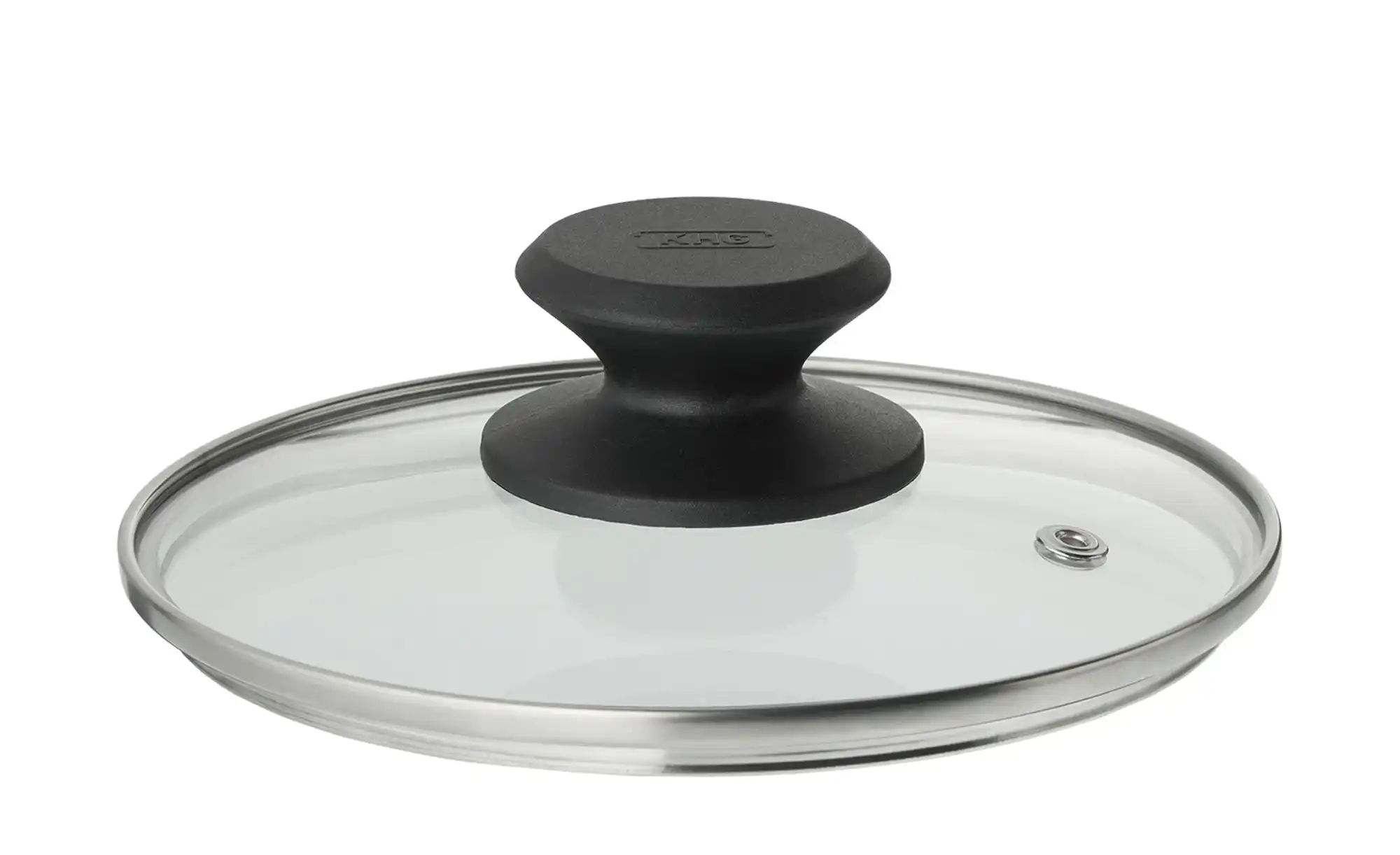 KHG Glasdeckel ¦ Edelstahl ¦ Maße (cm): H: 7 Ø: 16 Töpfe & Pfannen & Zubehör > Spritzschutz und Deckel - Höffner