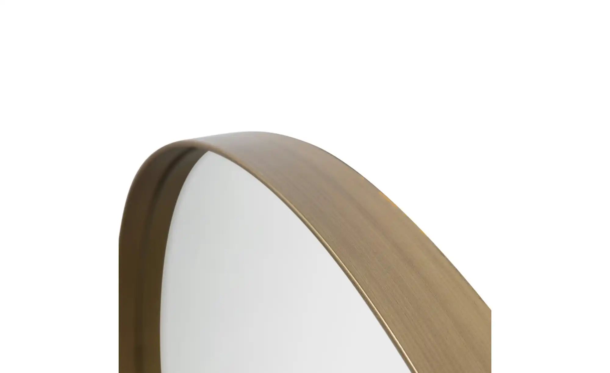 Thumbnail - WOOOD Spiegel   ¦ gold ¦ Metall,Glas ¦ Maße (cm): H: 80  Ø: 80 Accessoires > Spiegel - Höffner