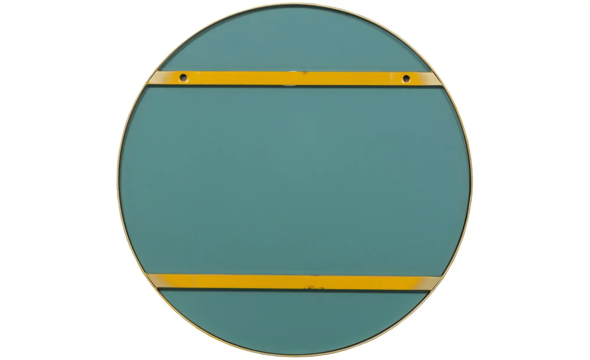 Thumbnail - WOOOD Spiegel   ¦ gold ¦ Metall,Glas ¦ Maße (cm): H: 80  Ø: 80 Accessoires > Spiegel - Höffner