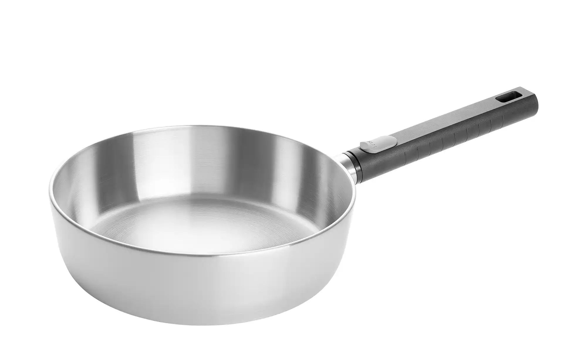 WOLL Schmorpfanne Logic Steel ¦ Edelstahl ¦ Maße (cm): H: 7 Ø: 24 Töpfe & Pfannen & Zubehör > Pfannen > Schmorpfannen - Höffner