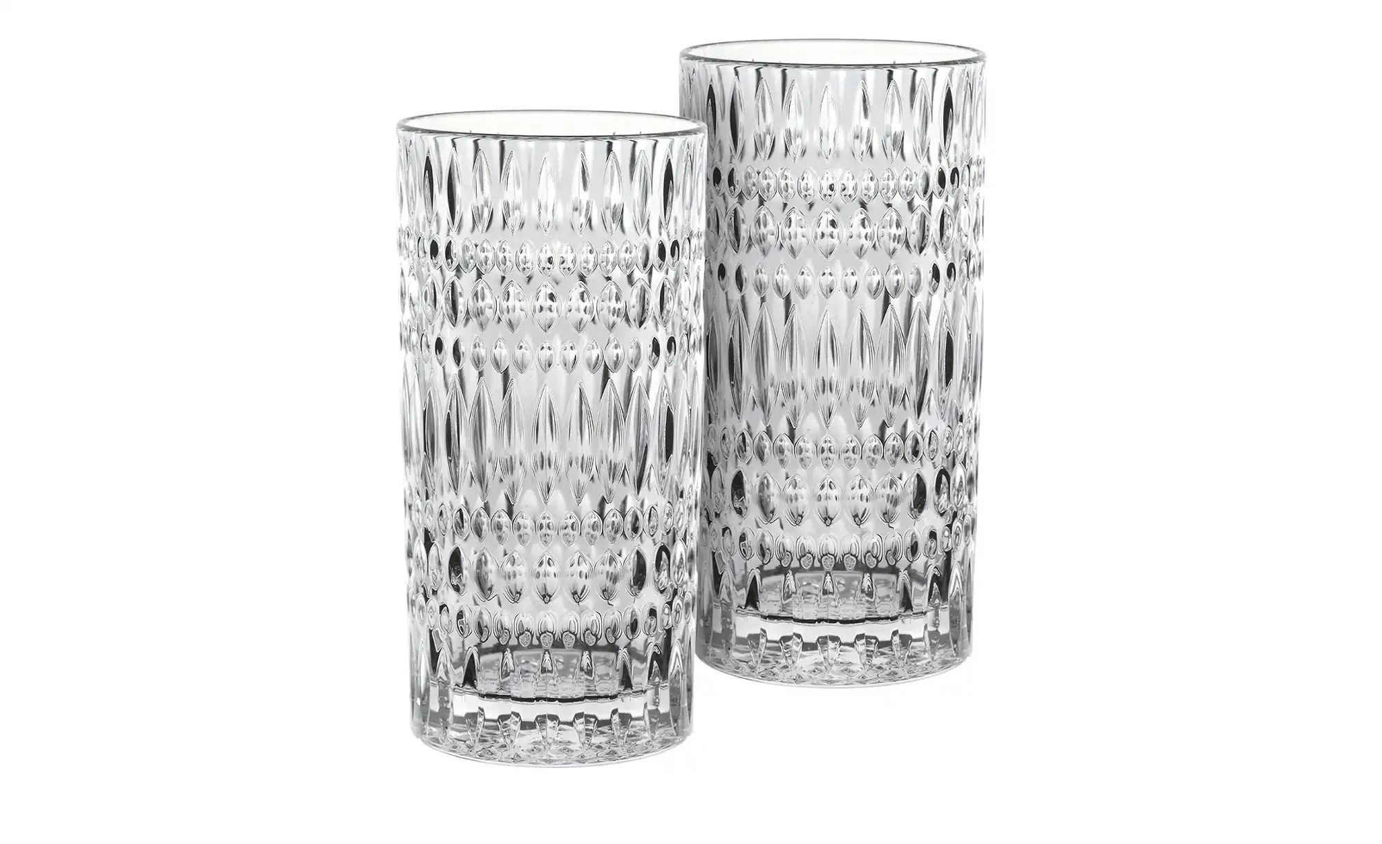 Nachtmann Latte Macchiato-Gläser 2er Set Ethno Barista ¦ transparent/klar ¦ günstig online kaufen