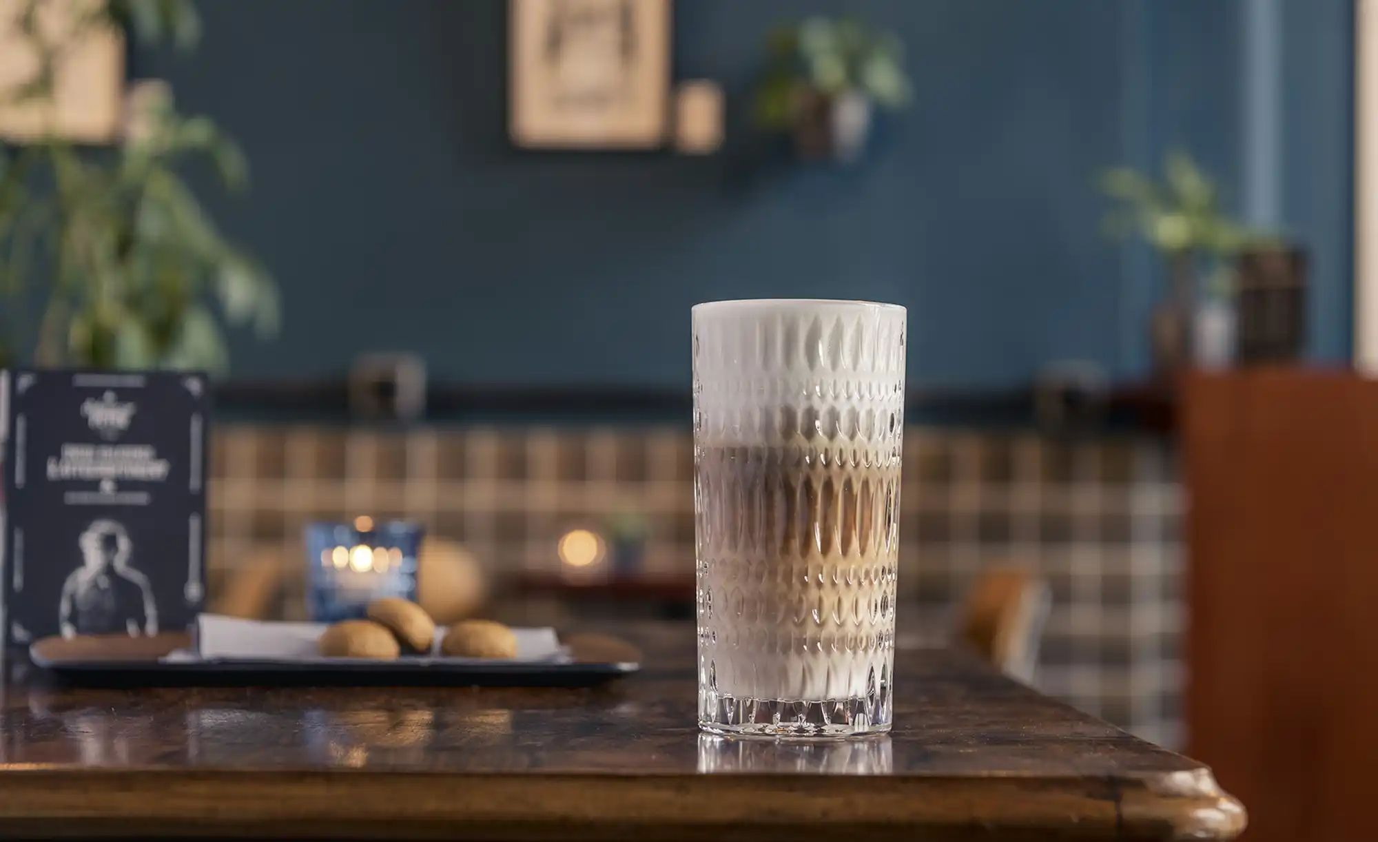 Thumbnail - Nachtmann Latte Macchiato-Gläser 2er Set Ethno Barista ¦ transparent/klar ¦ Glas ¦ Maße (cm): B: 8,2 H: 16,2 T: 16.4 Glä...