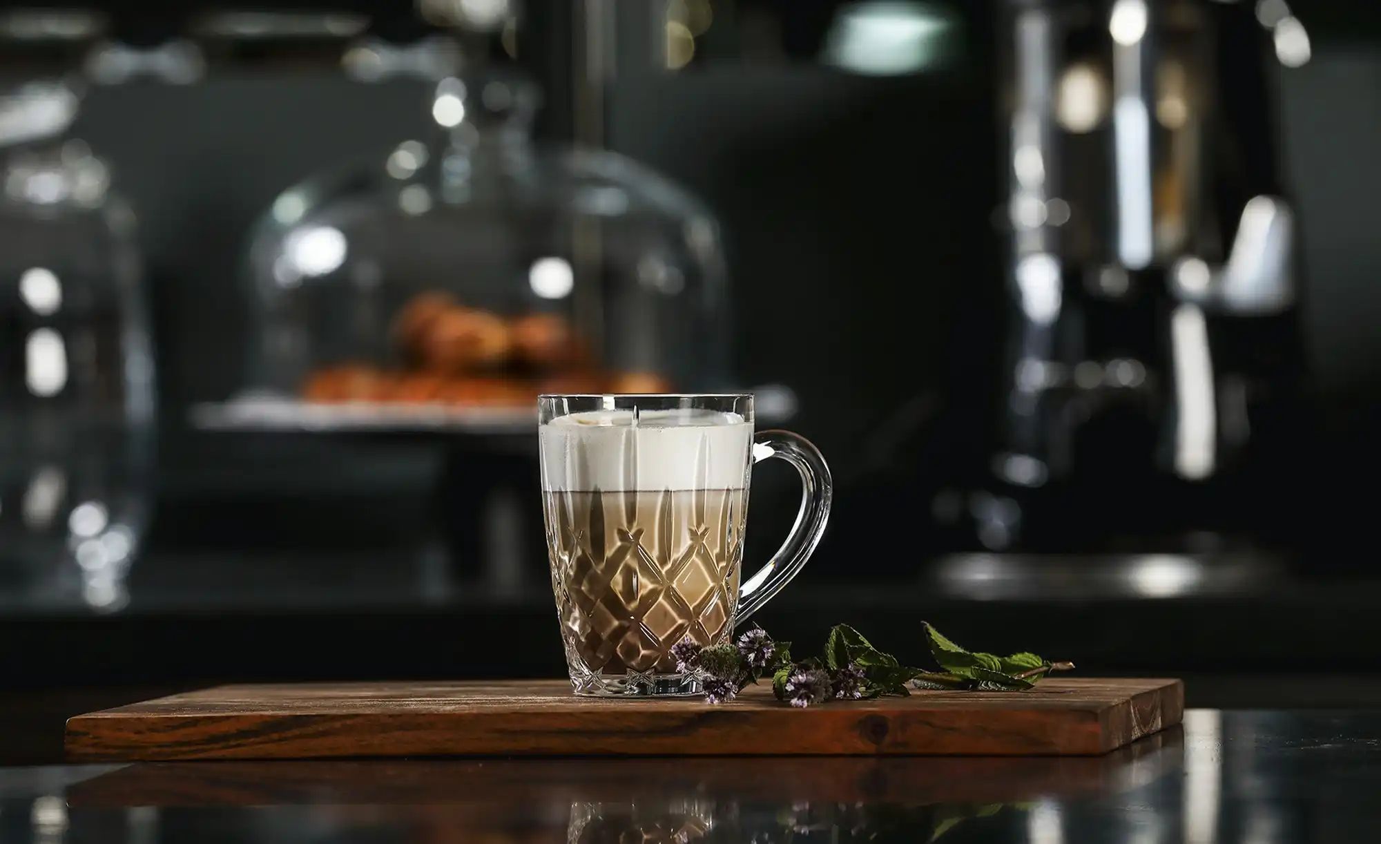 Nachtmann Kaffeegläser 2er Set Noblesse ¦ transparent/klar ¦ Glas ¦ Maße (c günstig online kaufen