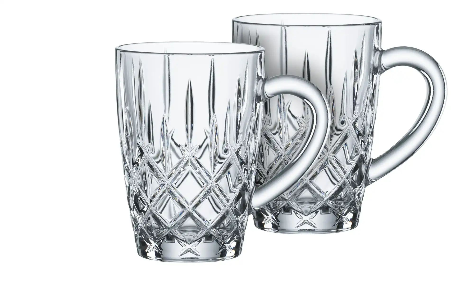 Nachtmann Kaffeegläser 2er Set Noblesse ¦ transparent/klar ¦ Glas ¦ Maße (c günstig online kaufen