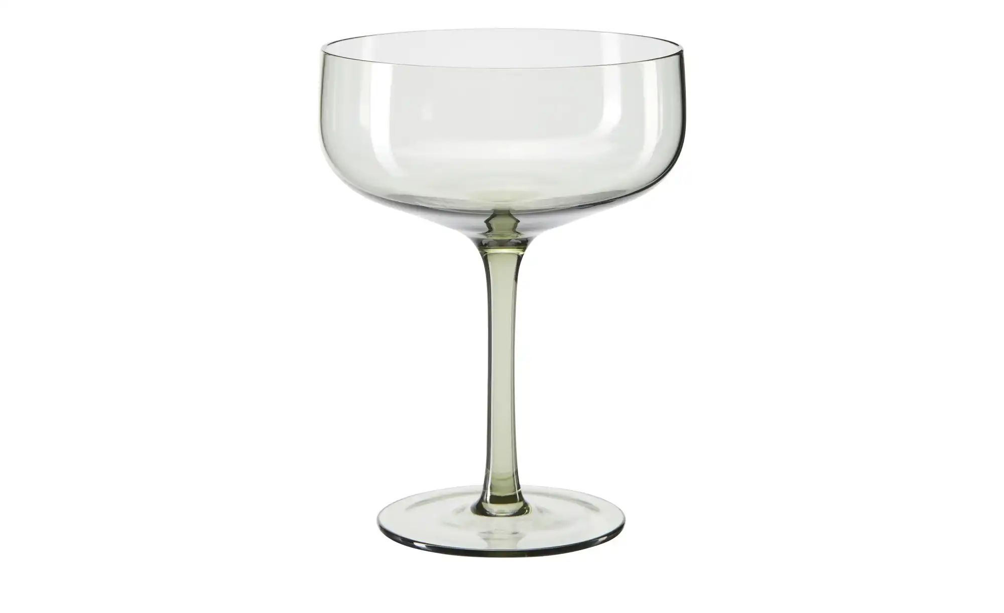 Gray & Jones Champagnerschale ¦ grün ¦ Glas ¦ Maße (cm): H: 14  Ø: 10.5 Glä günstig online kaufen