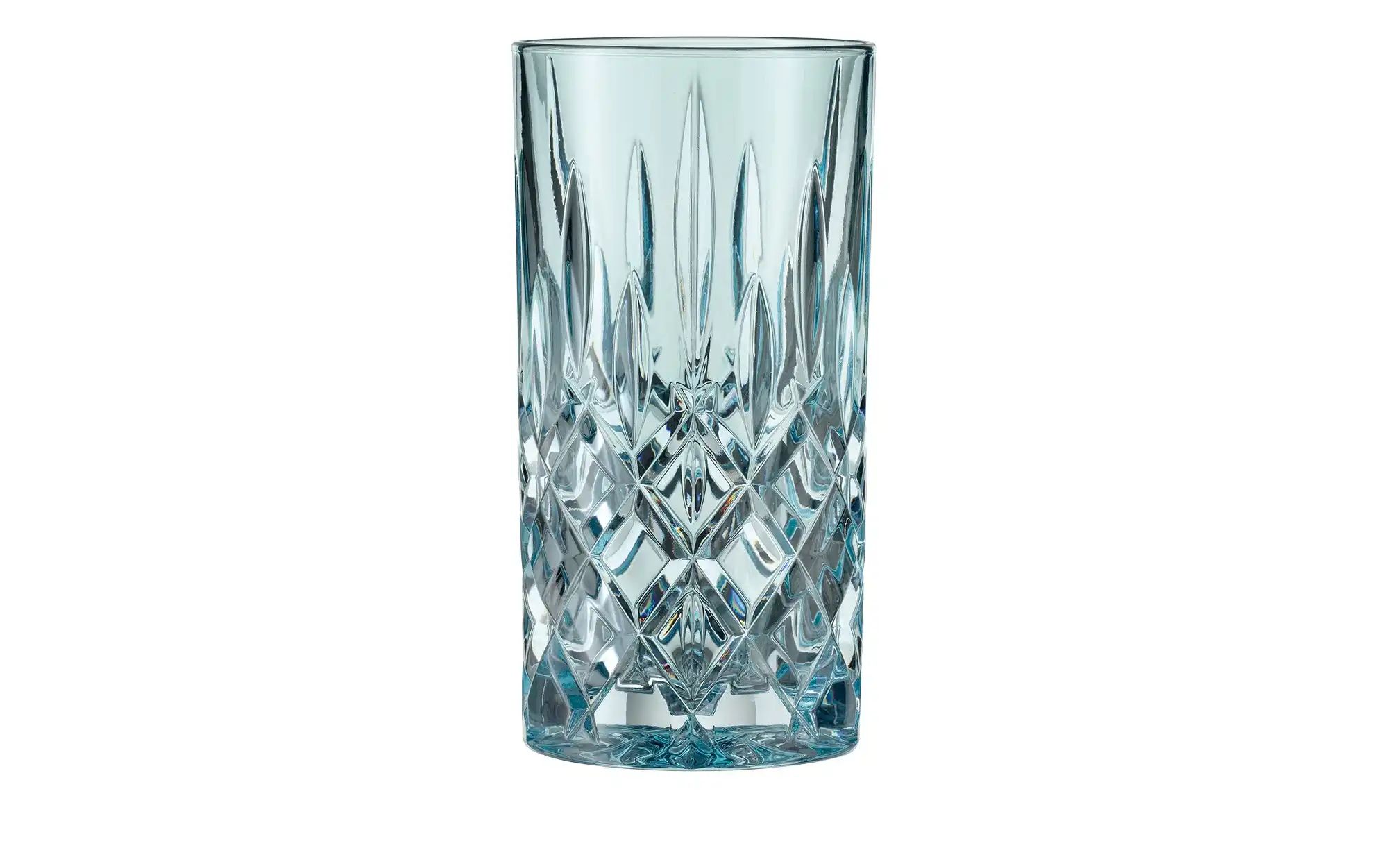 Nachtmann Longdrinkgläser 2er Set Noblesse ¦ blau ¦ Glas ¦ Maße (cm): B: 7, günstig online kaufen