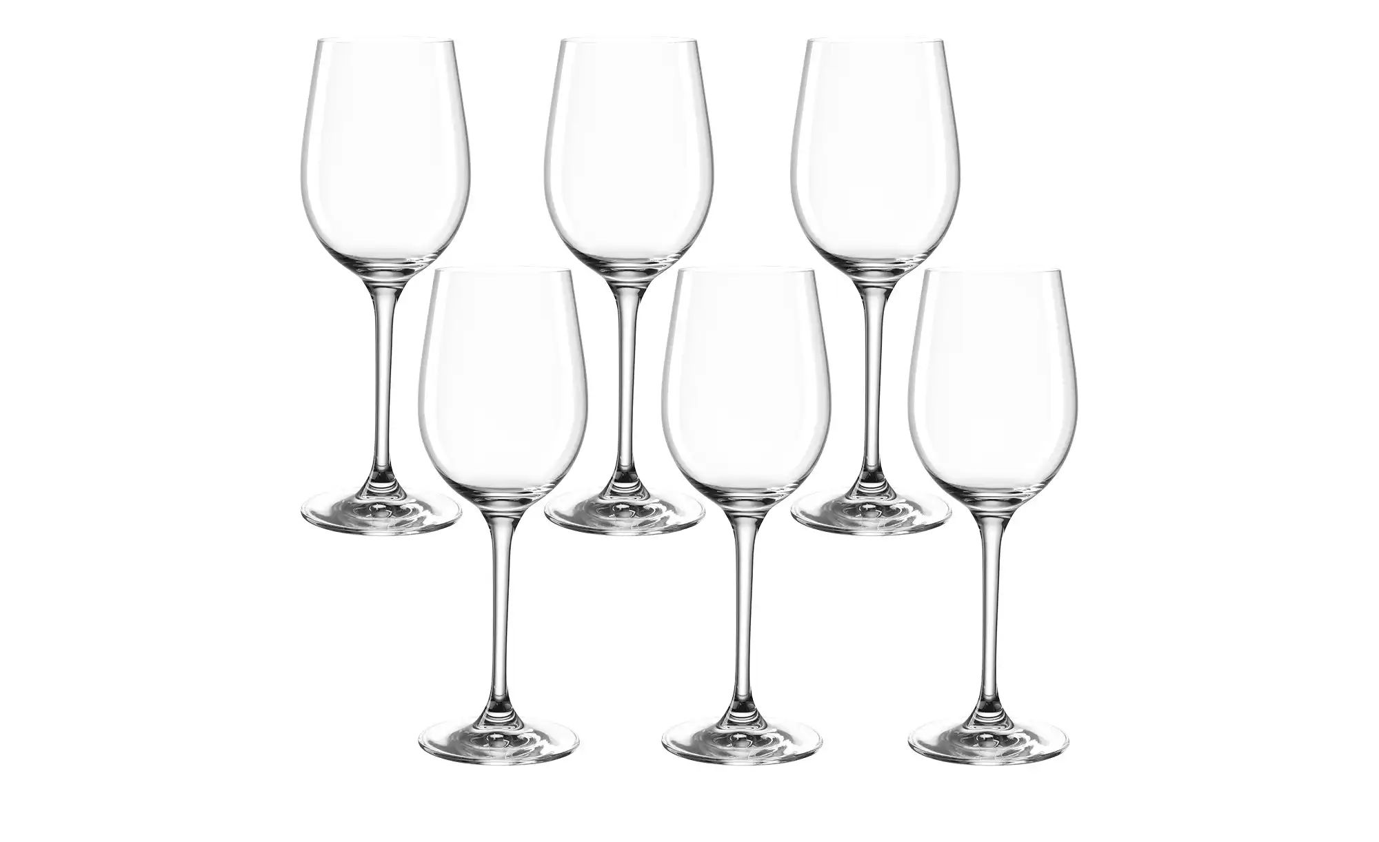 LEONARDO 6er-Gläserset  Ciao+ ¦ transparent/klar ¦ Glas Gläser & Karaffen - günstig online kaufen