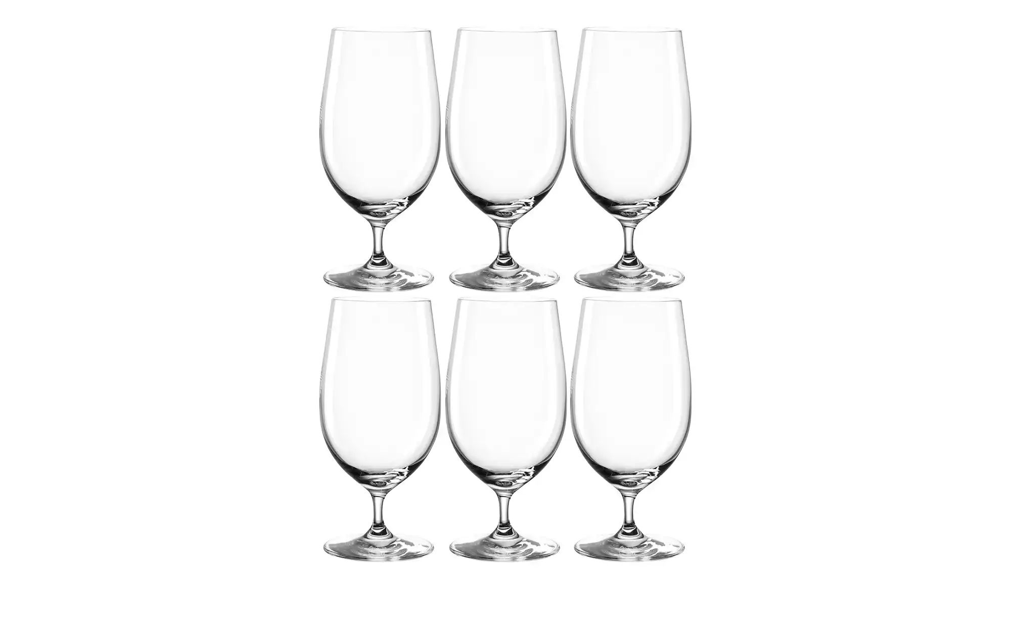 LEONARDO 6er-Gläserset  Ciao+ ¦ transparent/klar ¦ Glas Gläser & Karaffen - günstig online kaufen